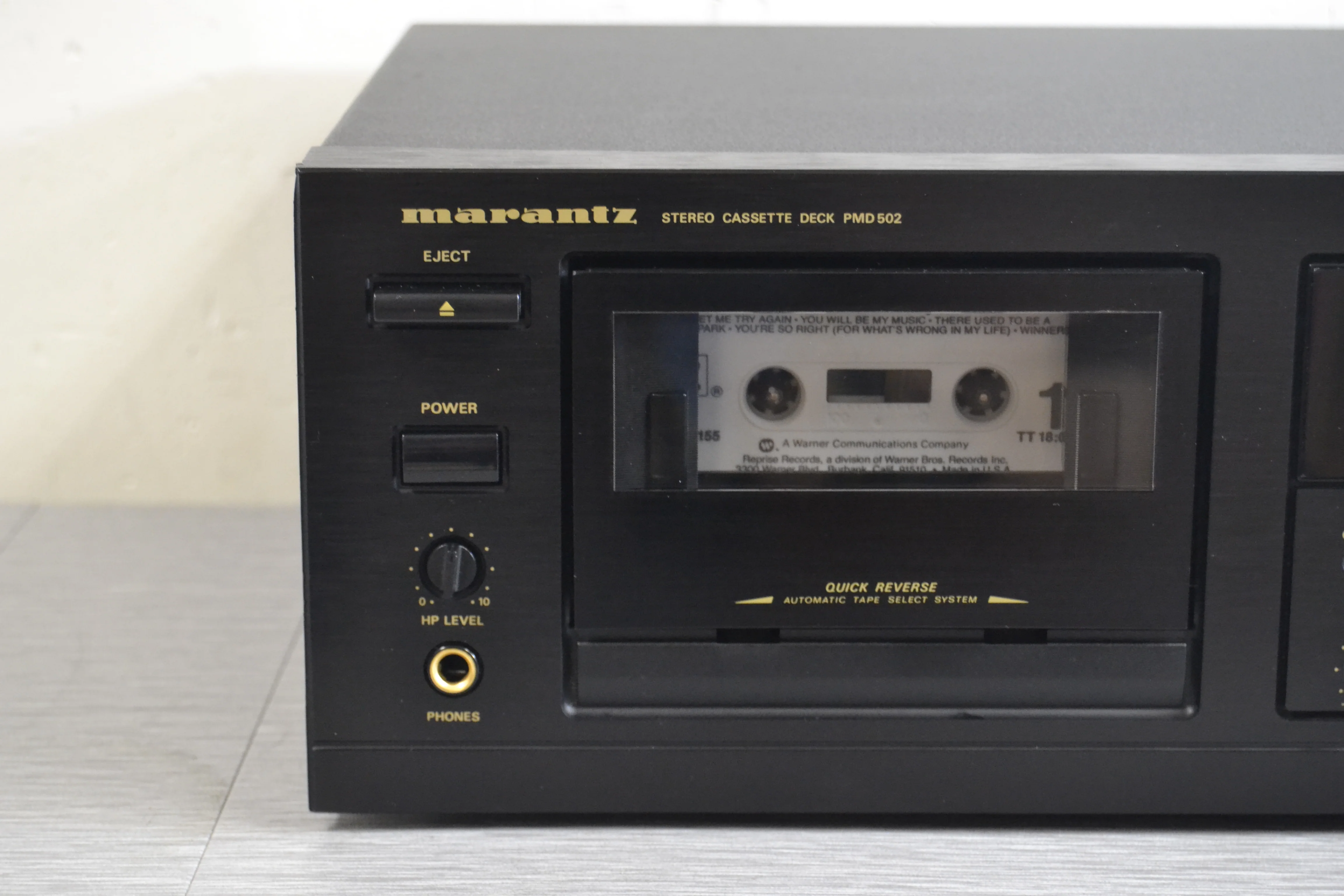 Marantz PMD-502 Stereo Cassette Deck - Image 2