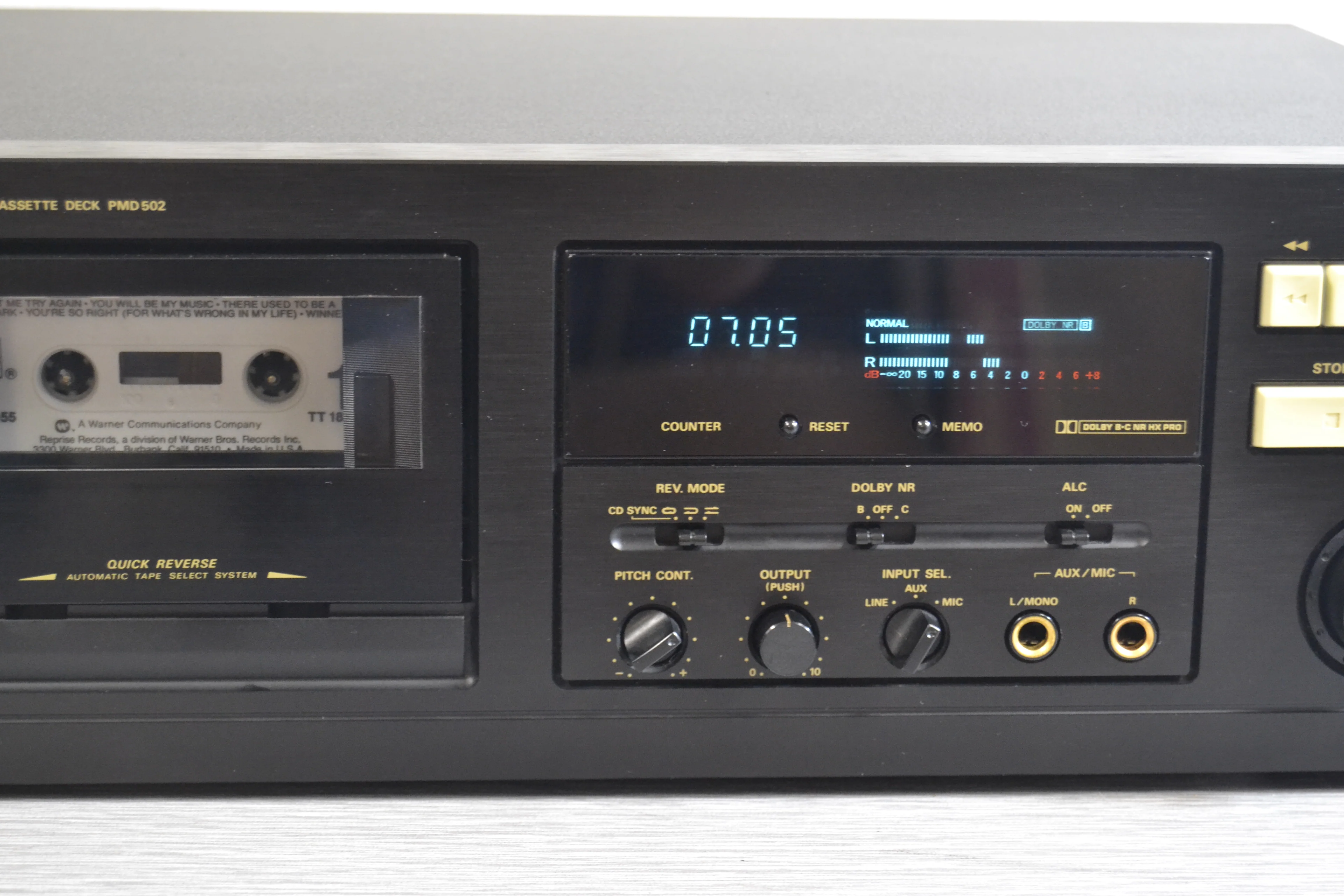 Marantz PMD-502 Stereo Cassette Deck - Image 3