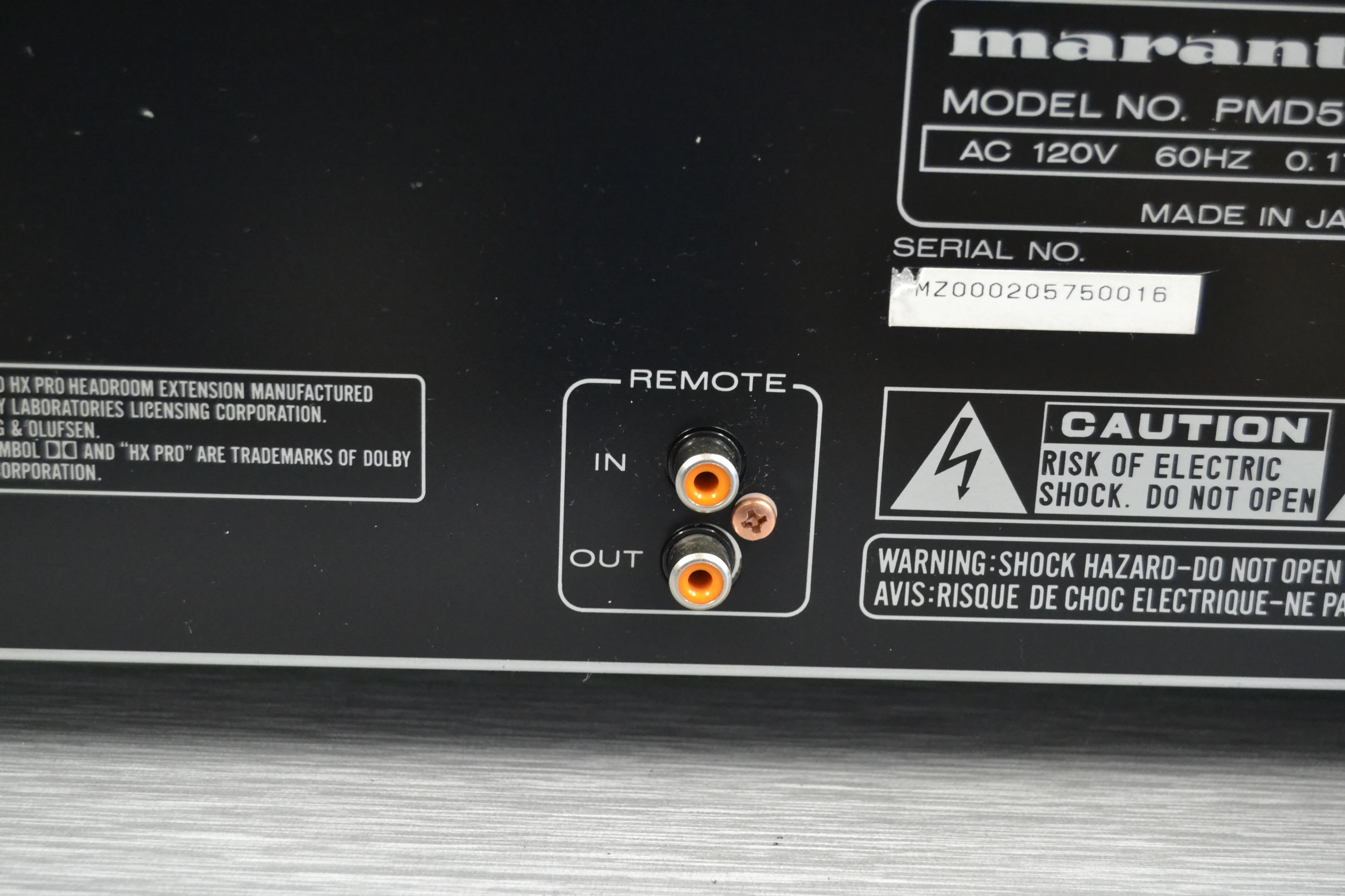 Marantz PMD501 Single Cassette Deck - Image 12