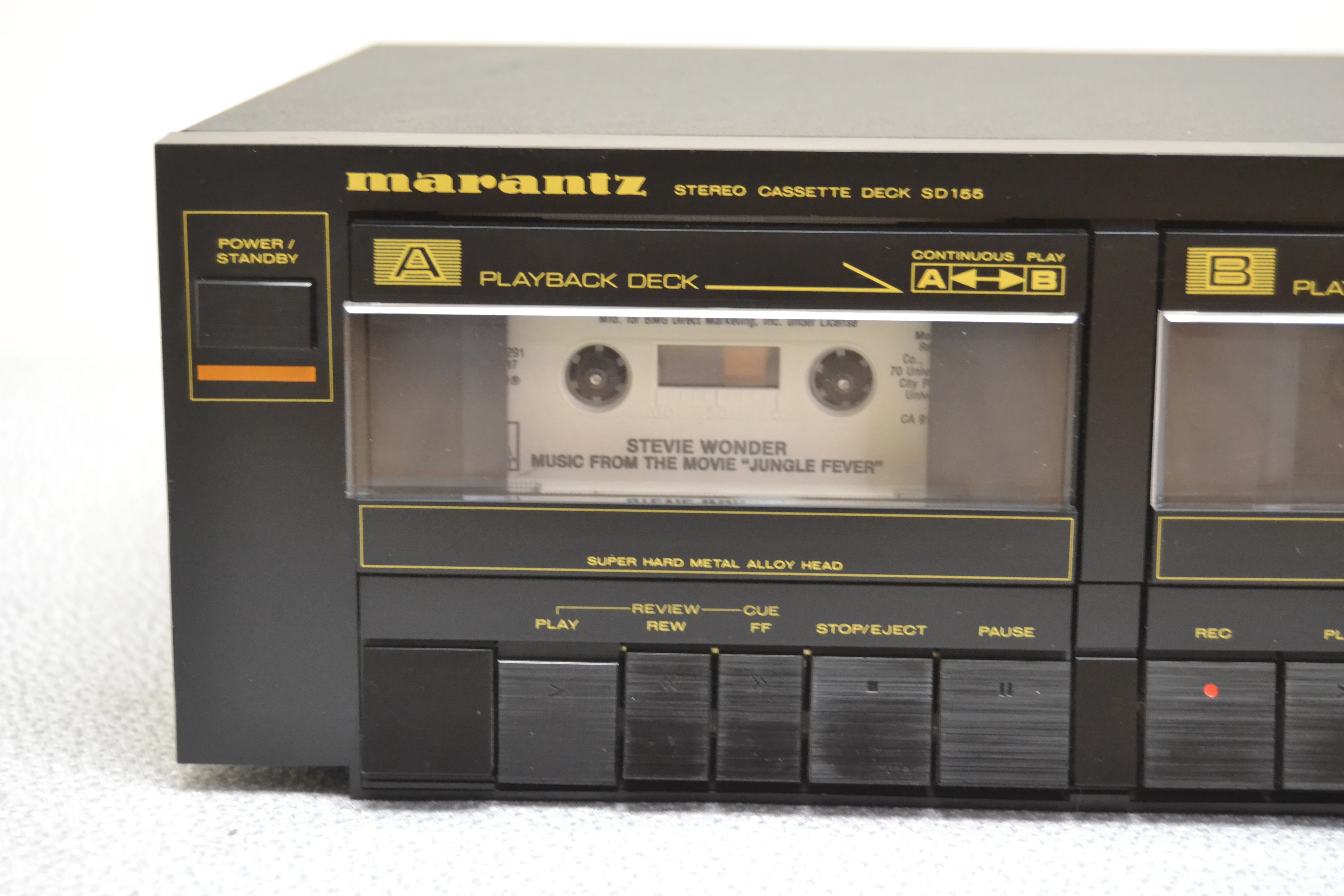 Marantz SD-155 Double Cassette Deck * Fully Serviced * New Belts * Box * Manual - Image 4