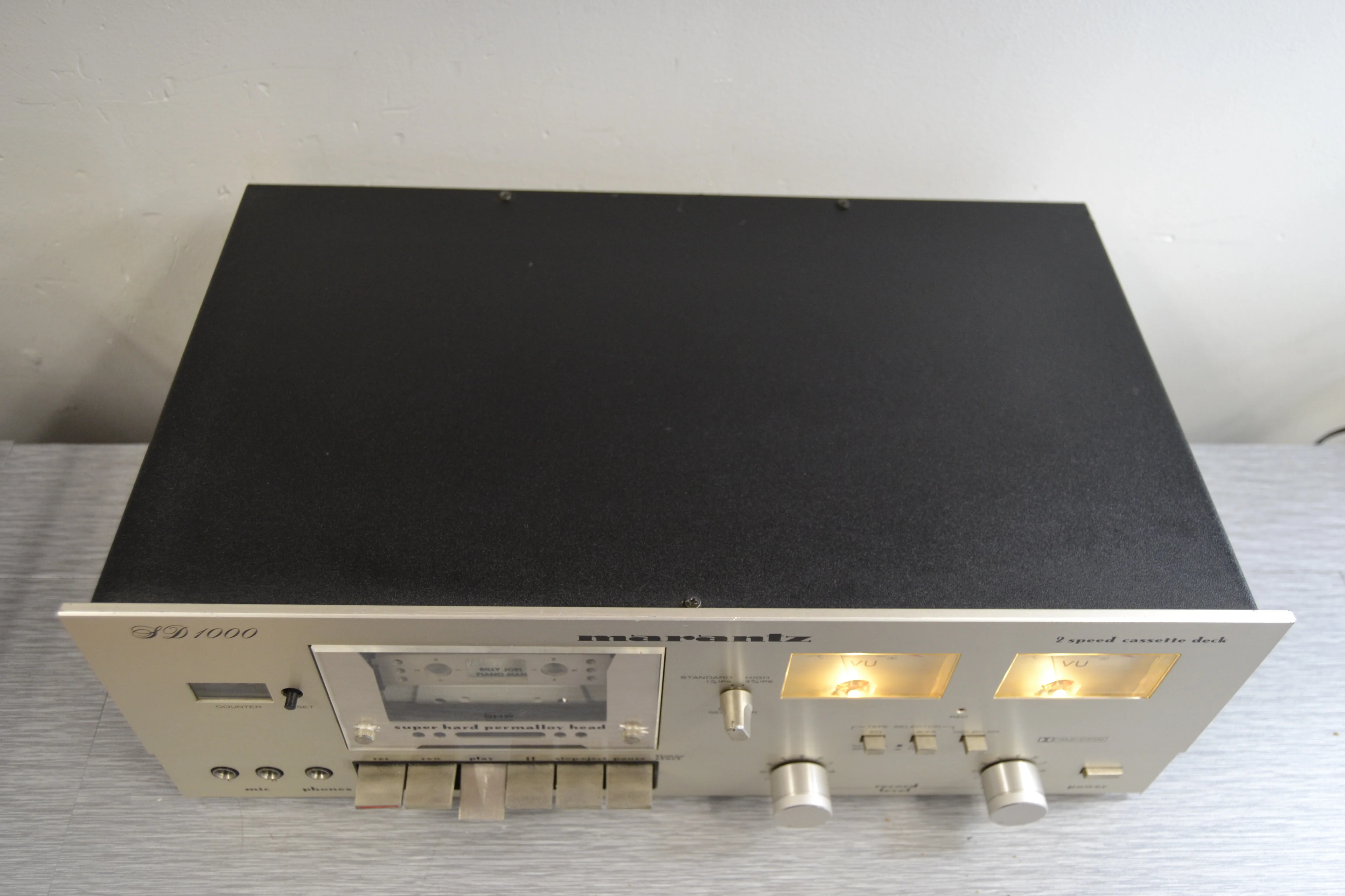 Marantz SD1000 Single Cassette Deck - Dual Speed - New Belts - Image 7