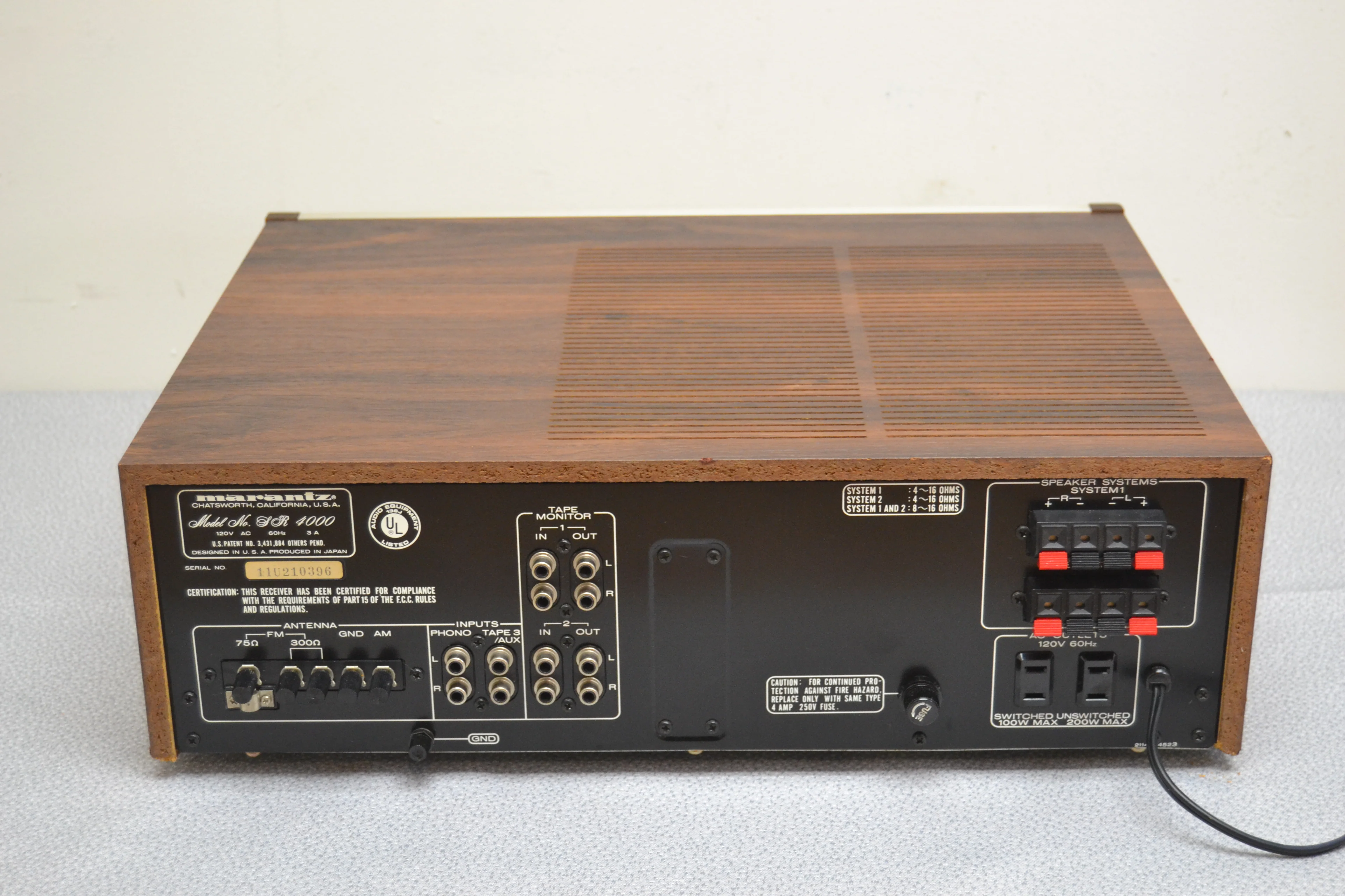 Marantz SR-4000 Stereo Receiver * 50W RMS * 1980 - Image 12