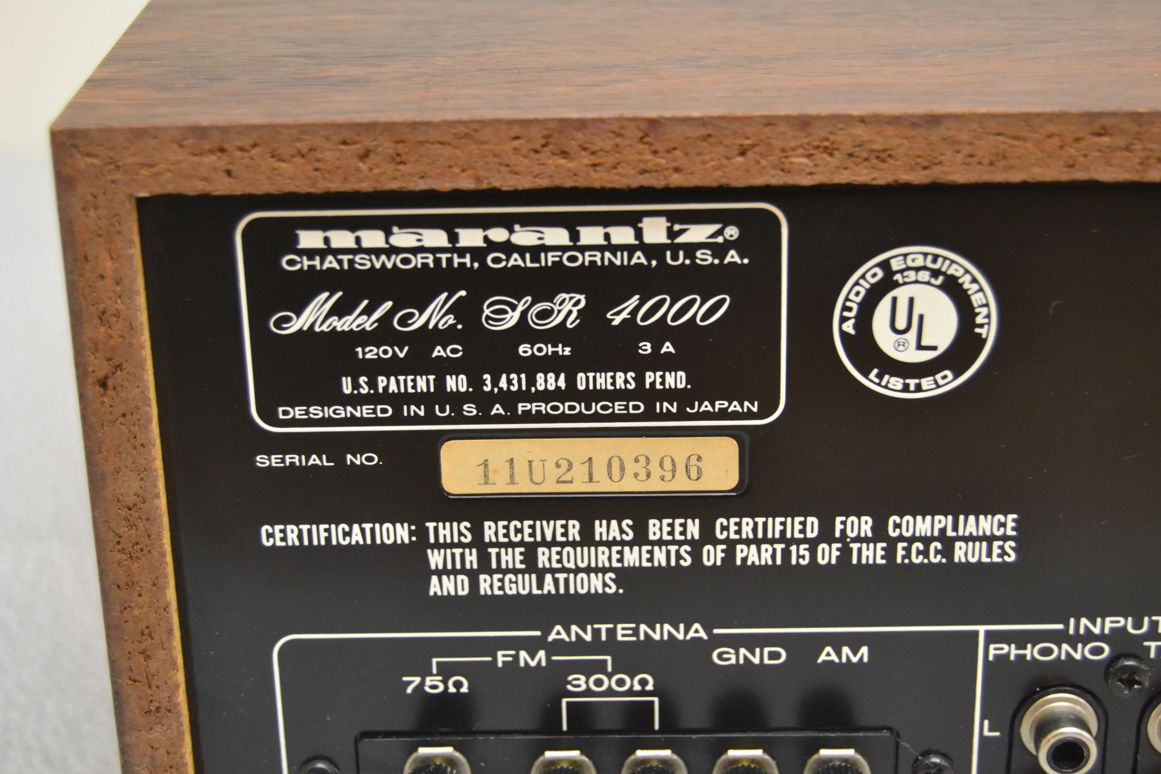 Marantz SR-4000 Stereo Receiver * 50W RMS * 1980 - Image 14
