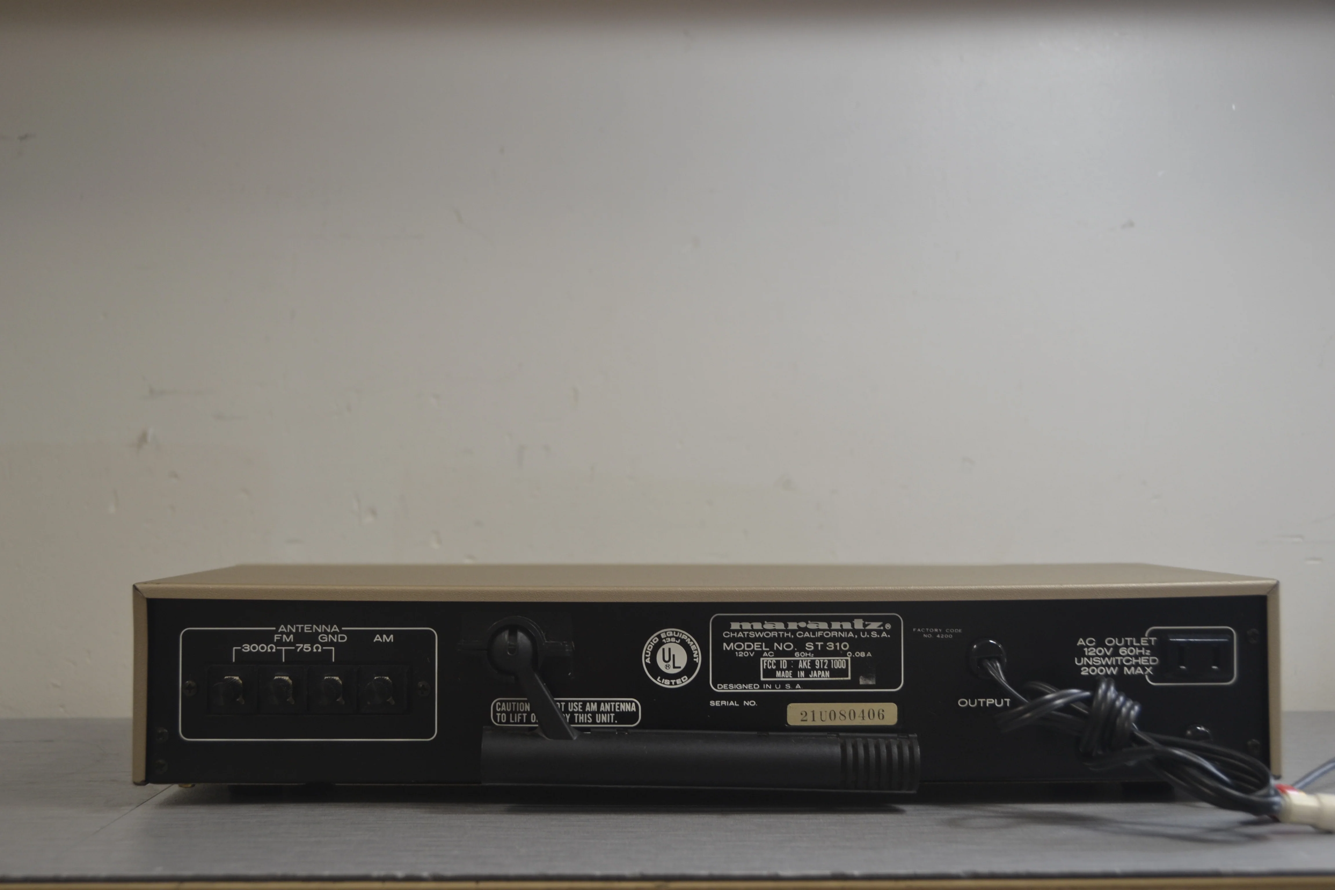 Marantz ST-310 Stereo Tuner - Image 10