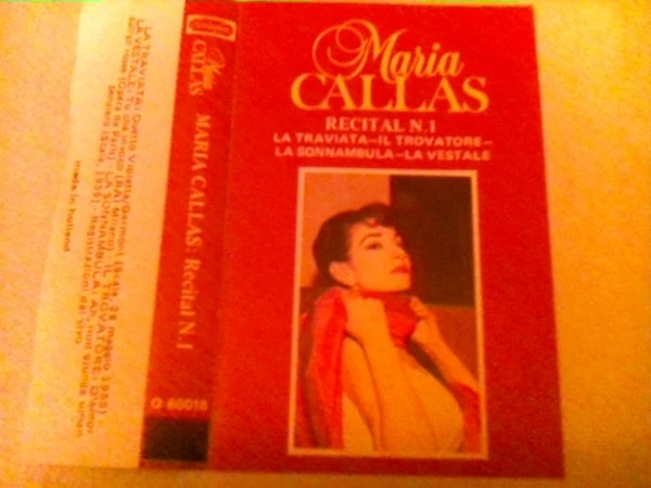 Maria Callas - Recitial N. 1 (Cass, Comp) (Near Mint (NM or M-)) - Image 2