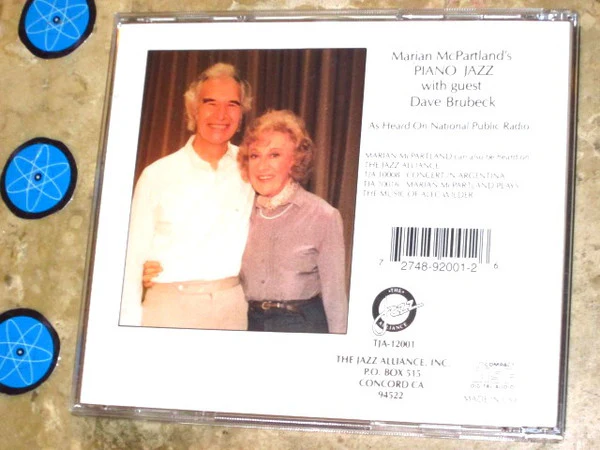 Marian McPartland & Dave Brubeck - Piano Jazz With Guest Dave Brubeck (CD, Album) (Near Mint (NM or M-)) - Image 2