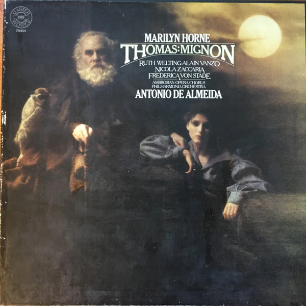 Marilyn Horne · Ambroise Thomas · Ruth Welting · Alain Vanzo · Nicola Zaccaria · Frederica von Stade · The Ambrosian Opera Chorus · Philharmonia Orchestra · Antonio De Almeida - Mignon (4xLP + Box) (Near Mint (NM or M-))
