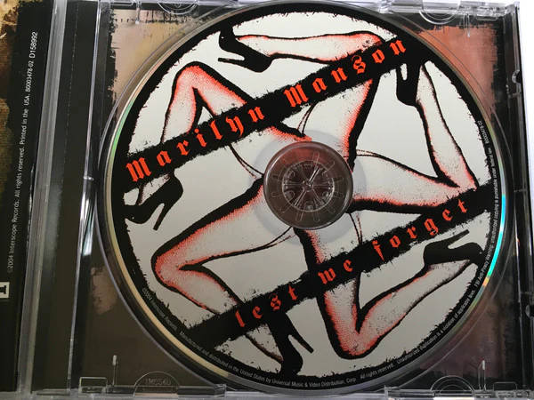 Marilyn Manson - Lest We Forget - The Best Of (CD, Comp, Club) (Near Mint (NM or M-)) - Image 5