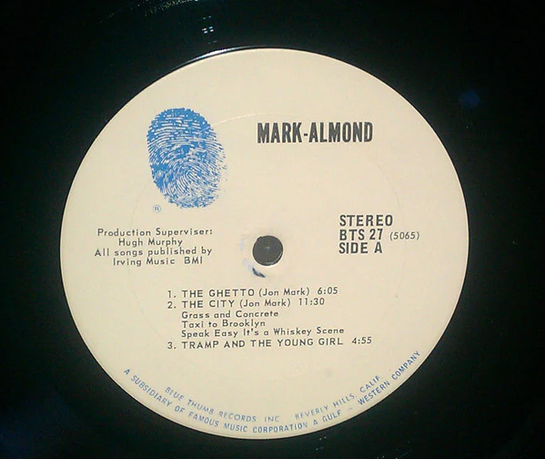 Mark-Almond - Mark-Almond (LP, Album) (Very Good Plus (VG+)) - Image 3