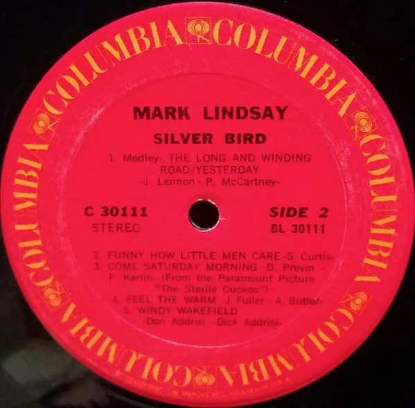 Mark Lindsay - Silverbird (LP, Album, RP, Pit) (Near Mint (NM or M-)) - Image 4