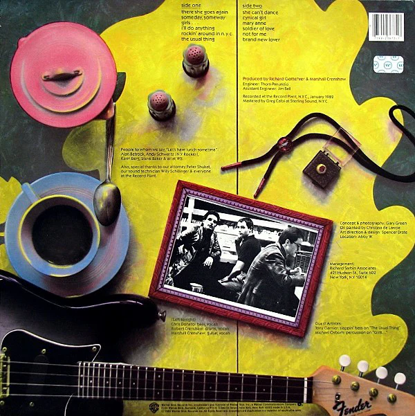 Marshall Crenshaw - Marshall Crenshaw (LP, Album, Win) (Good Plus (G+)) - Image 2