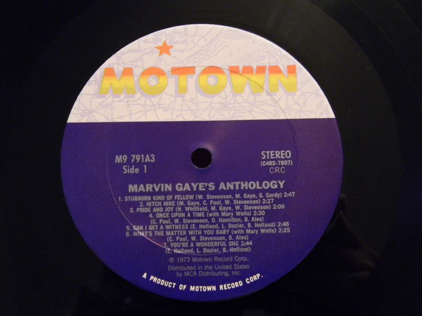Marvin Gaye - Anthology (3xLP, Comp, Club, Col) (Very Good (VG)) - Image 2