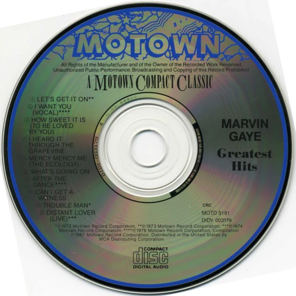 Marvin Gaye - Marvin Gaye's Greatest Hits (CD, Comp, Club) (Very Good Plus (VG+)) - Image 3
