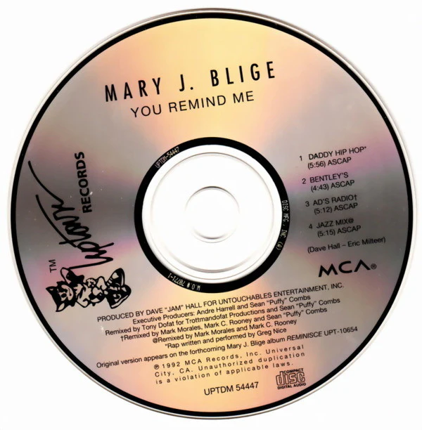 Mary J. Blige - You Remind Me (CD, Maxi) (Very Good Plus (VG+)) - Image 3