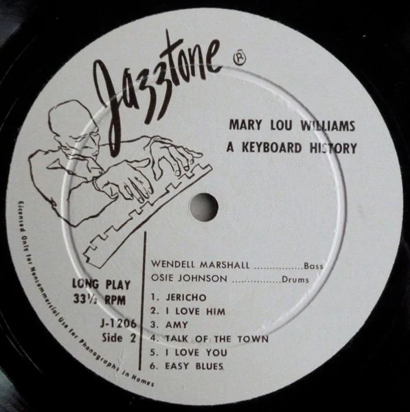Mary Lou Williams - ... A Keyboard History (LP, Album, Mono) (Very Good Plus (VG+)) - Image 4