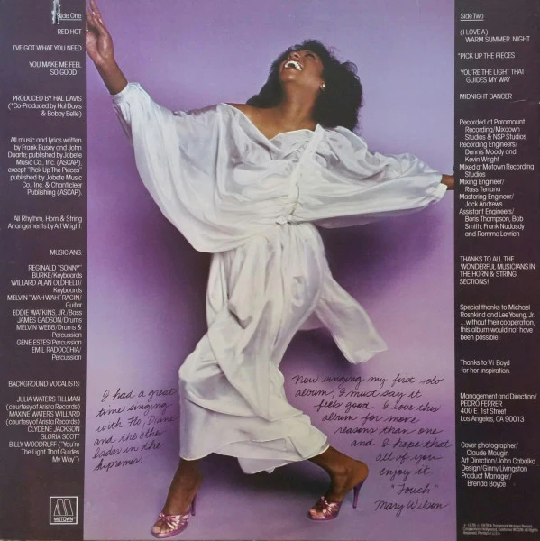 Mary Wilson - Mary Wilson (LP, Album) (Very Good Plus (VG+)) - Image 2
