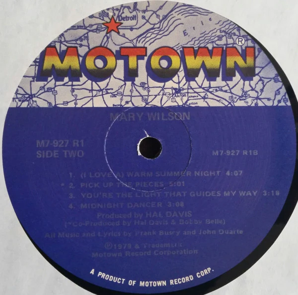 Mary Wilson - Mary Wilson (LP, Album) (Very Good Plus (VG+)) - Image 4