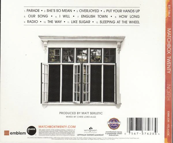 Matchbox Twenty - North (CD, Album) (Very Good Plus (VG+)) - Image 2