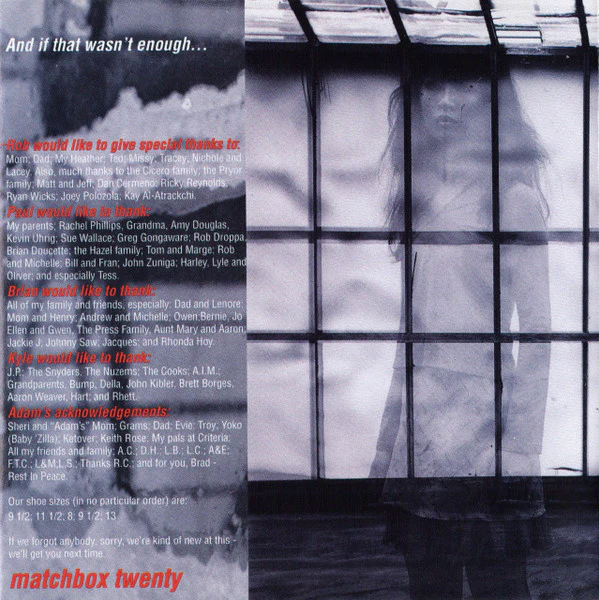 Matchbox Twenty - Yourself Or Someone Like You (CD, Album, SRC) (Near Mint (NM or M-)) - Image 5