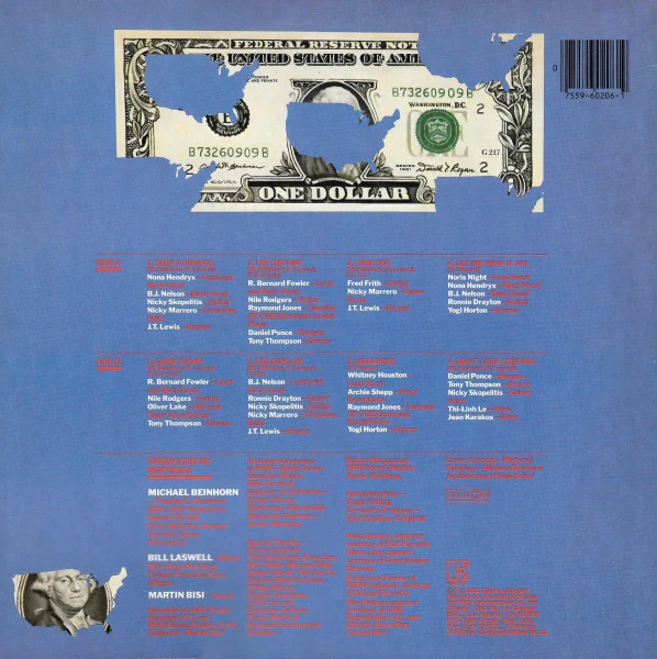 Material - One Down (LP, Album, SP) (Very Good (VG)) - Image 2
