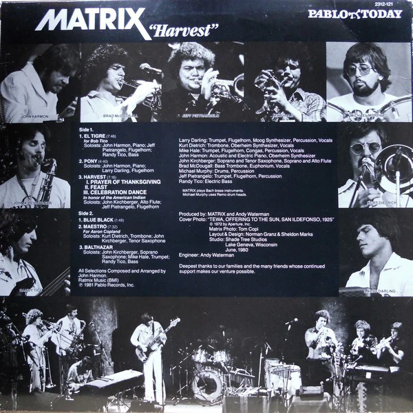 Matrix - Harvest (LP, Album) (Near Mint (NM or M-)) - Image 2