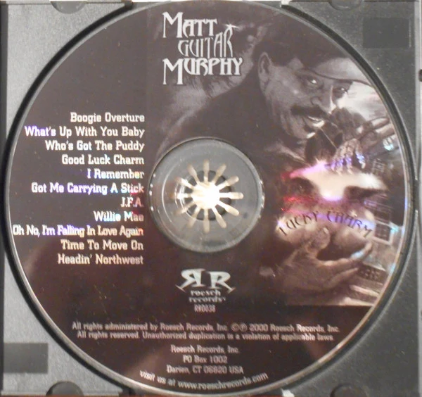 Matt Murphy - Lucky Charm (CD, Album) (Very Good Plus (VG+)) - Image 3