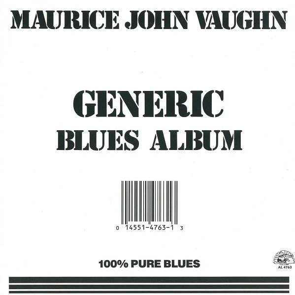 Maurice John Vaughn - Generic Blues Album (CD) (Near Mint (NM or M-))