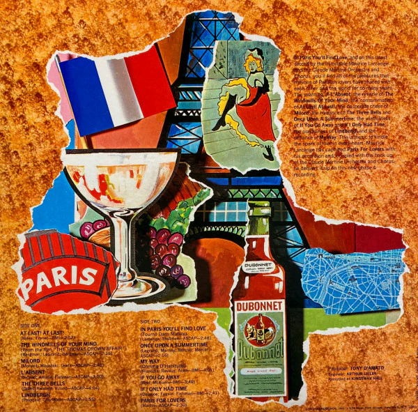 Maurice Larcange - Paris For Lovers (LP, Album) (Near Mint (NM or M-)) - Image 4