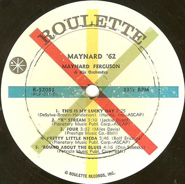 Maynard Ferguson & His Orchestra - Maynard '62 (LP, Album, Mono) (Very Good Plus (VG+)) - Image 4