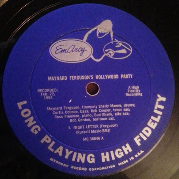 Maynard Ferguson - Hollywood Party (LP, Mono) (Good (G)) - Image 3