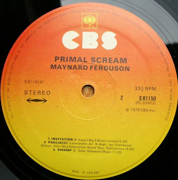 Maynard Ferguson - Primal Scream (LP) (Near Mint (NM or M-)) - Image 4