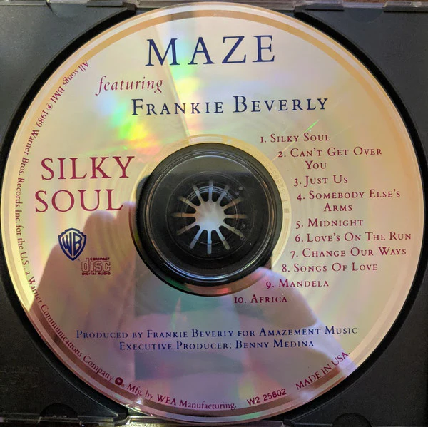 Maze Featuring Frankie Beverly - Silky Soul (CD, Album, Club) (Very Good Plus (VG+)) - Image 3