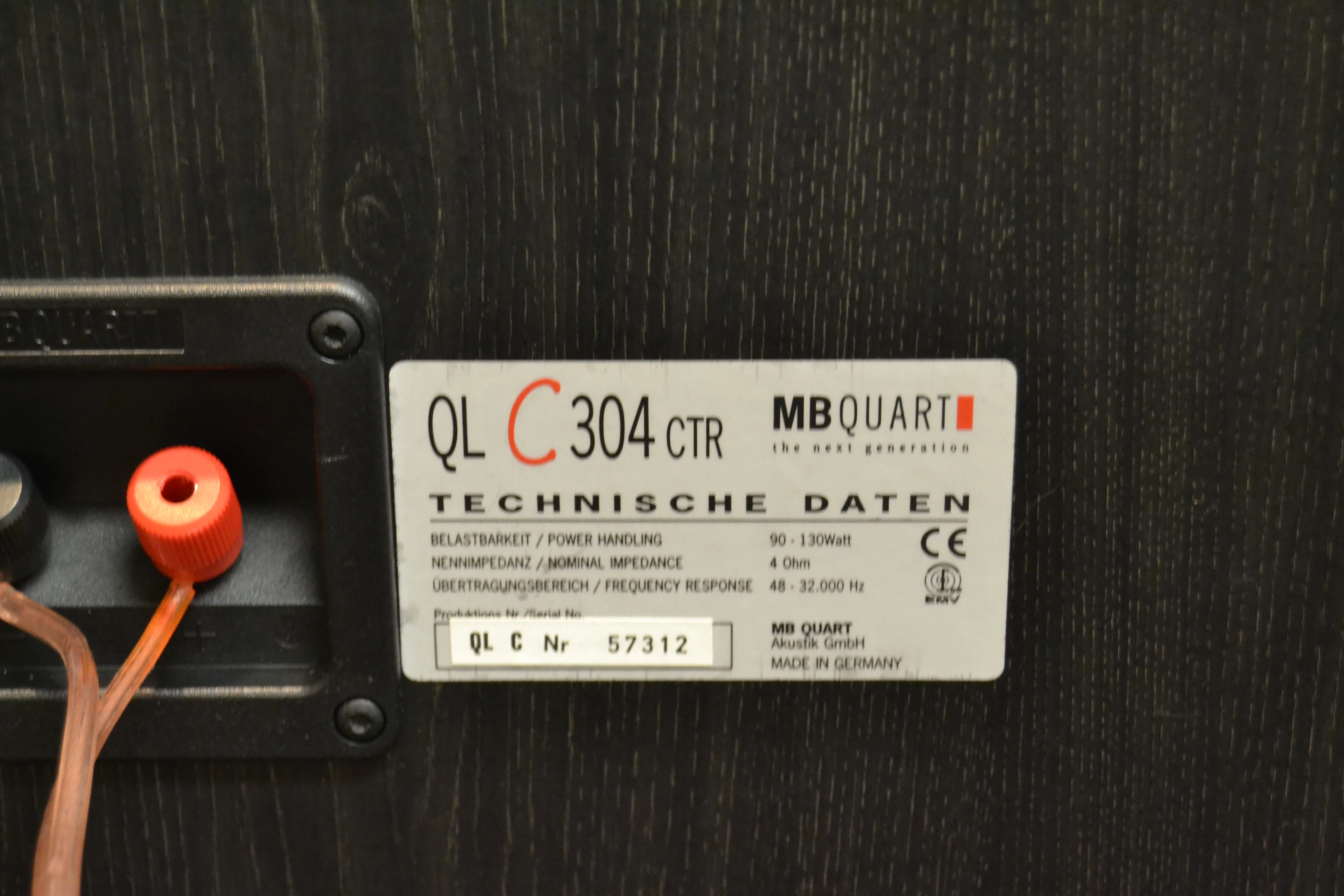 MB QUART QLc304 CTR Center Channel Speaker - Image 9