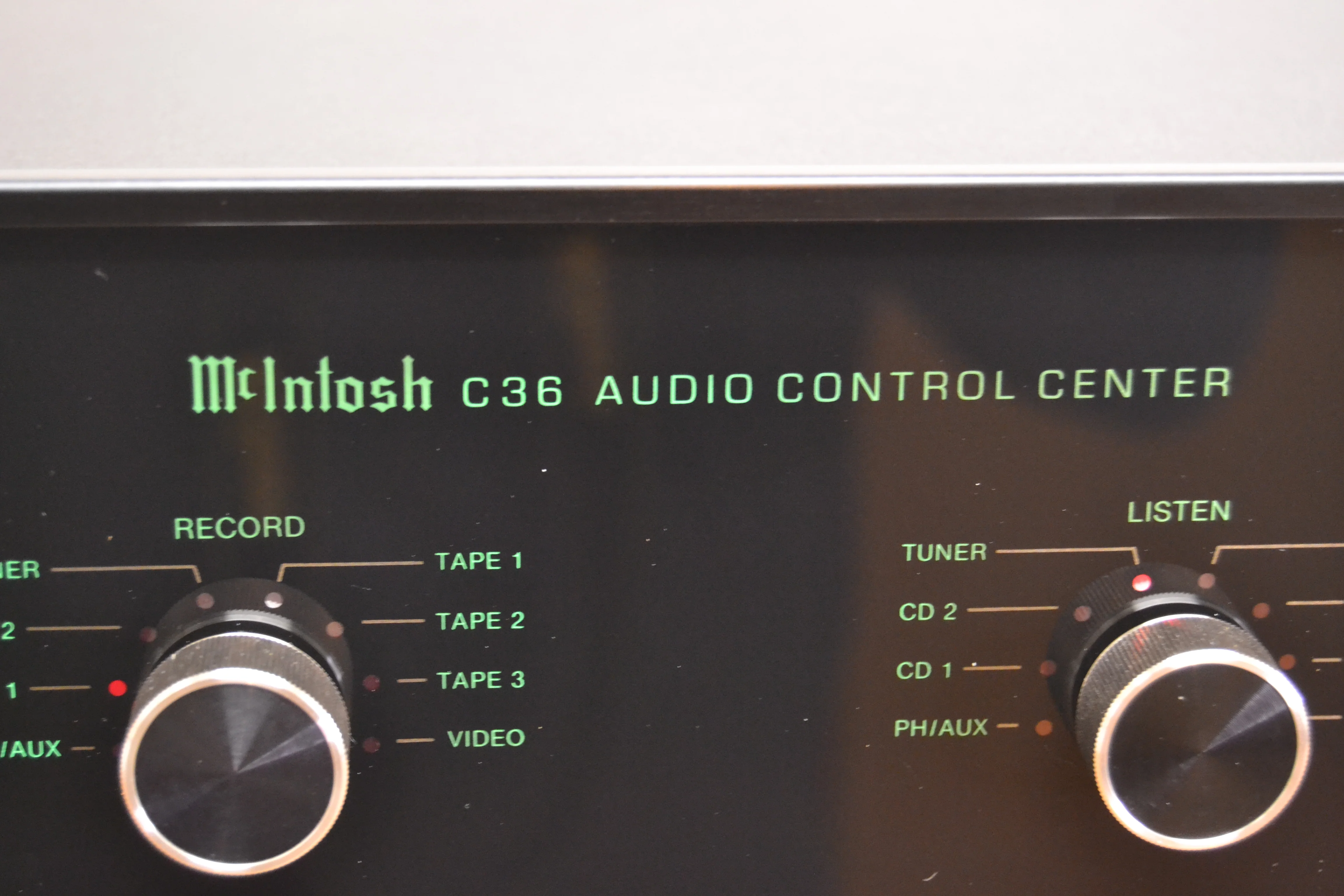 McIntosh C-36 Preamplifier * Audio Control Center * 1992 * Original Box * - Image 7