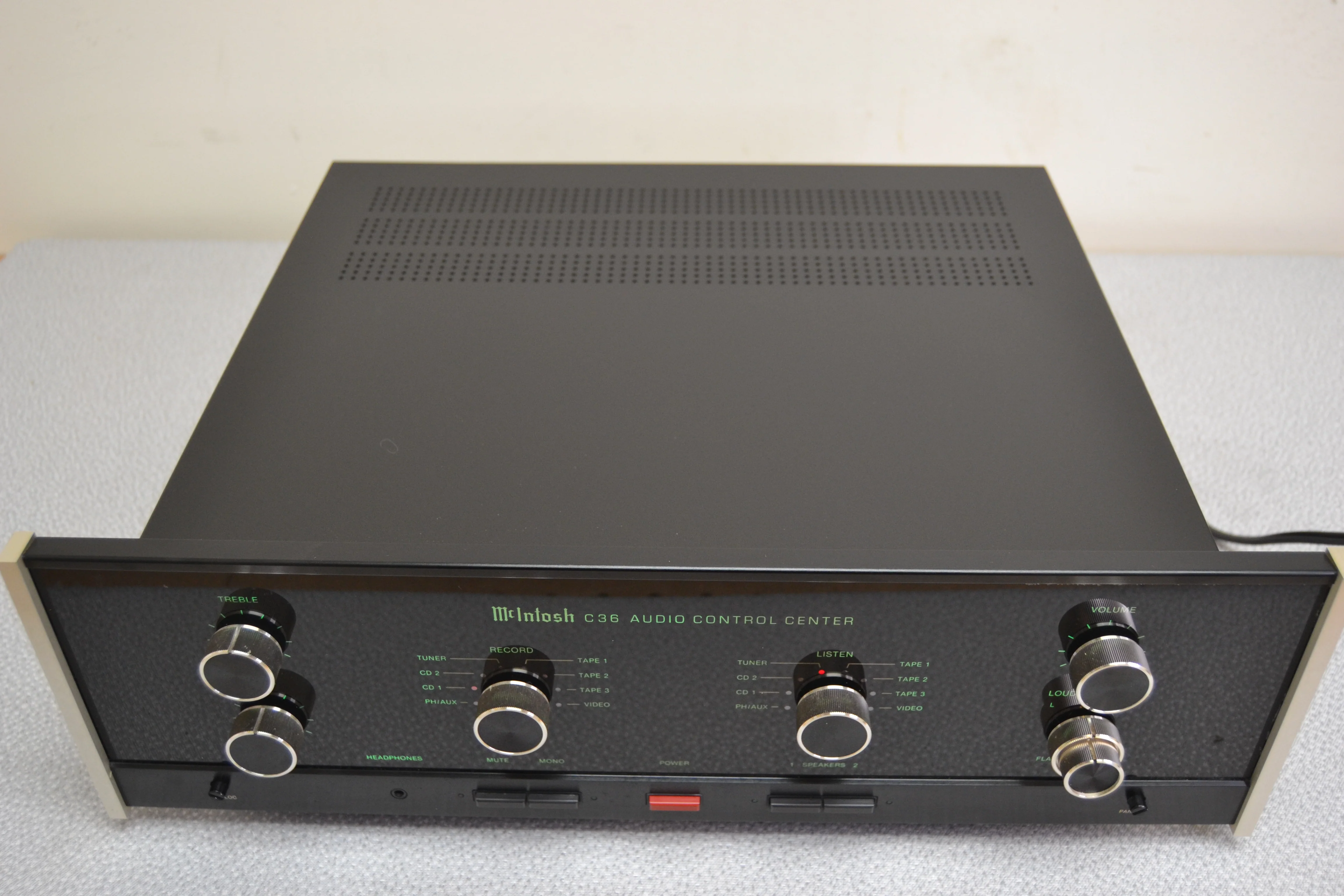 McIntosh C-36 Preamplifier * Audio Control Center * 1992 * Original Box * - Image 9