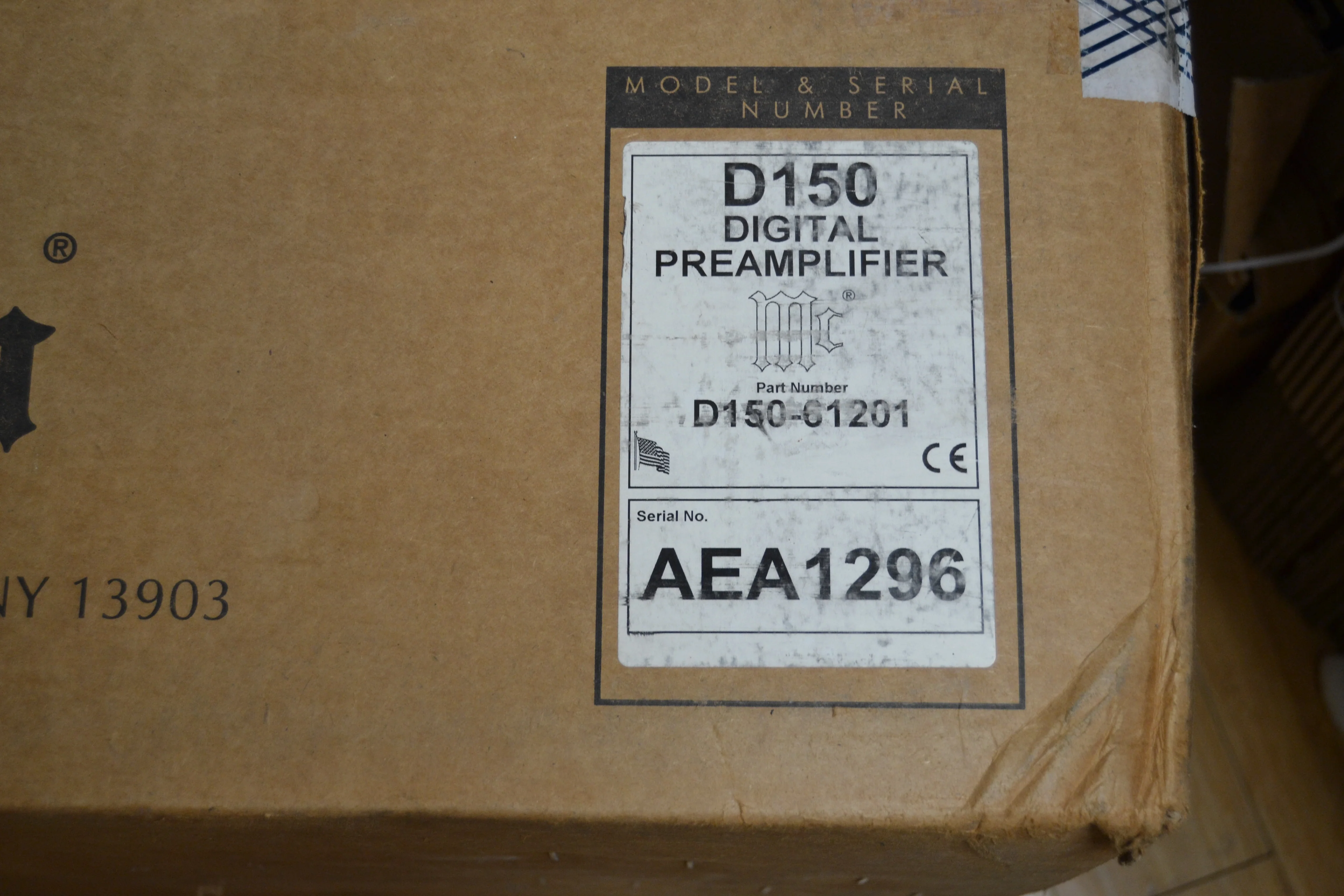 McIntosh D150 Stereo digital preamplifier * Remote * Original Box - Image 17