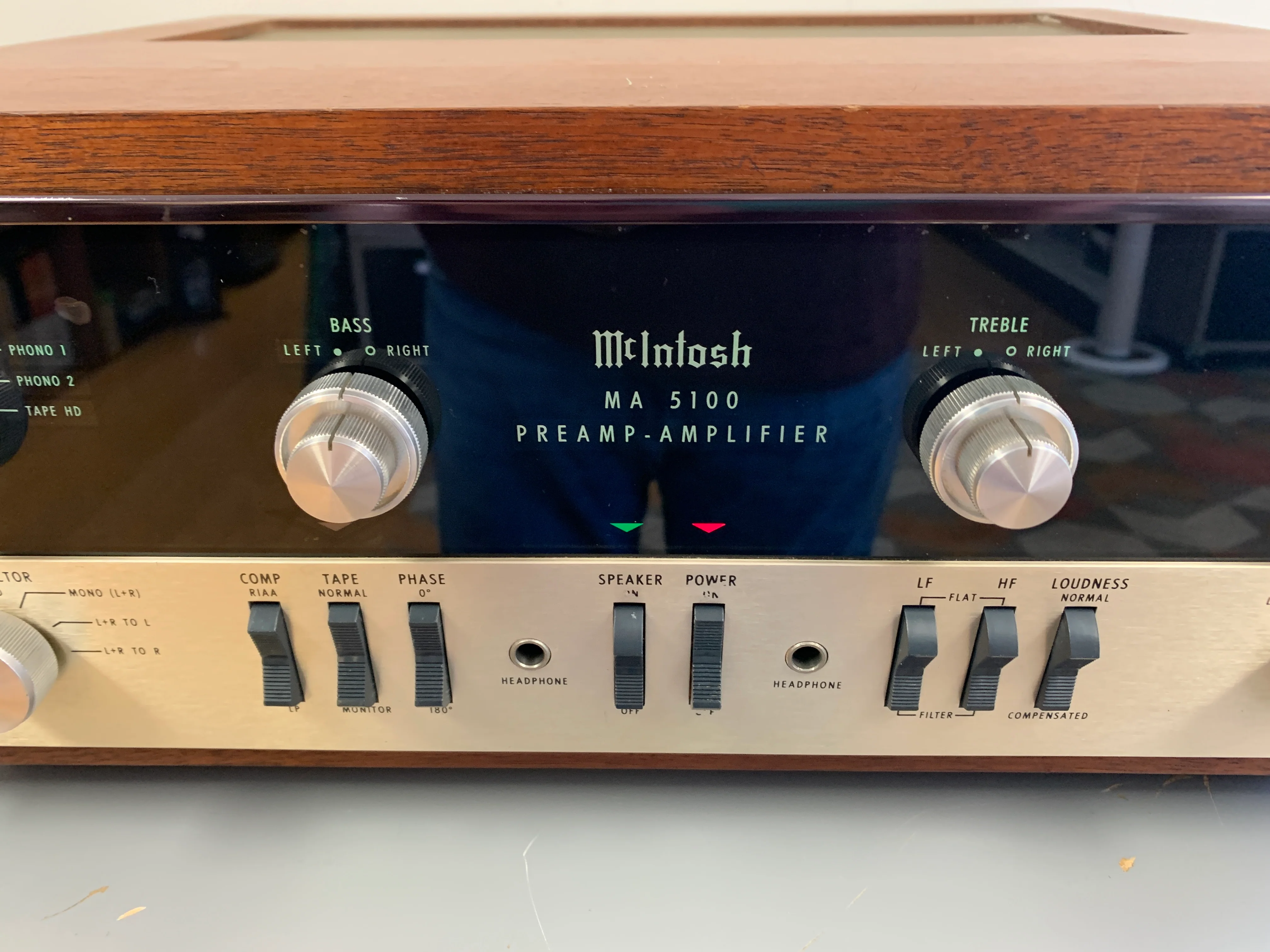 McIntosh MA-5100 Stereo Integrated Amplifier * Original Wood Case - Image 3