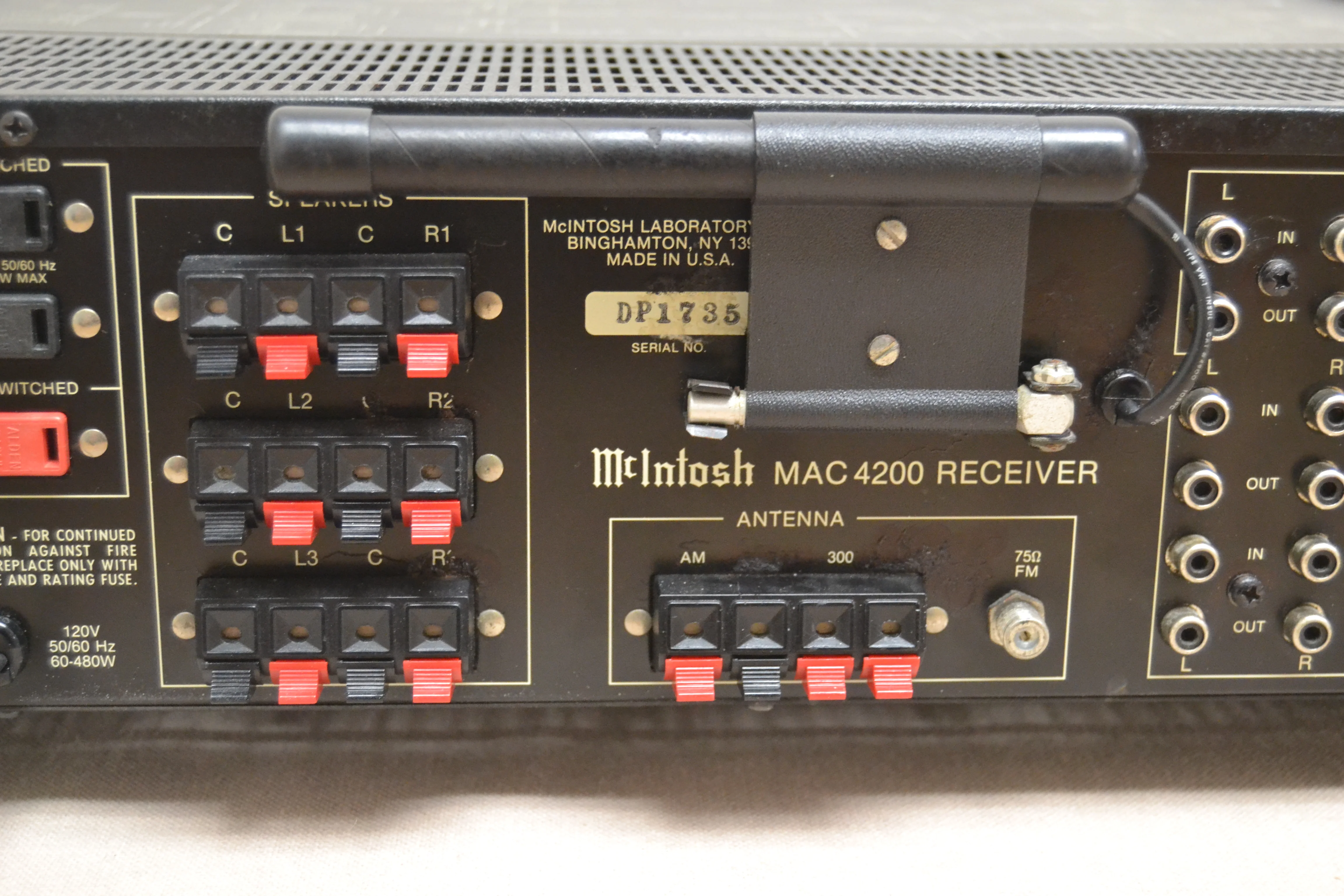 McIntosh MAC4200 Stereo Receiver * 75W RMS * Recapped and Rebuilt * 1986 - Image 13