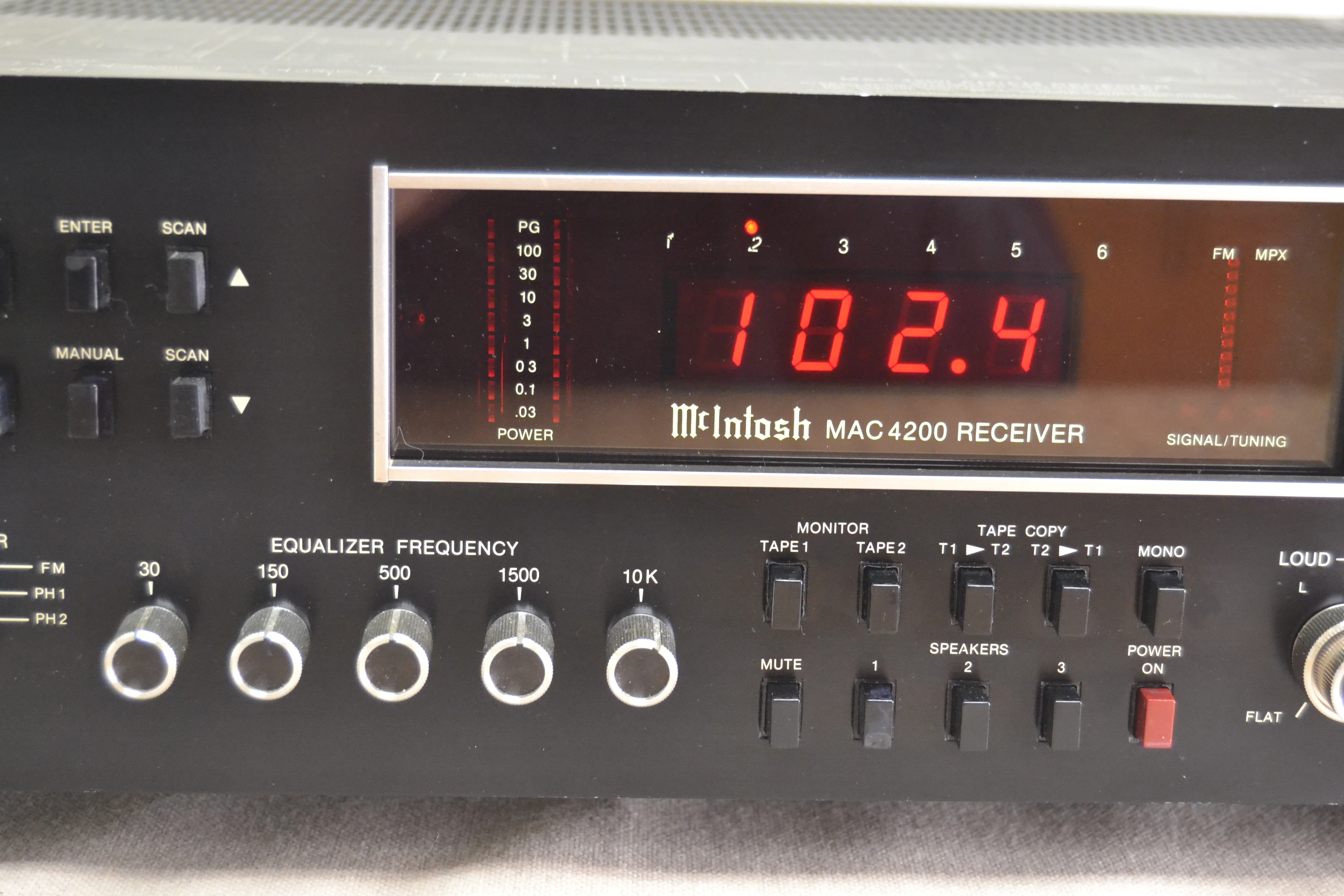 McIntosh MAC4200 Stereo Receiver * 75W RMS * Recapped and Rebuilt * 1986 - Image 3