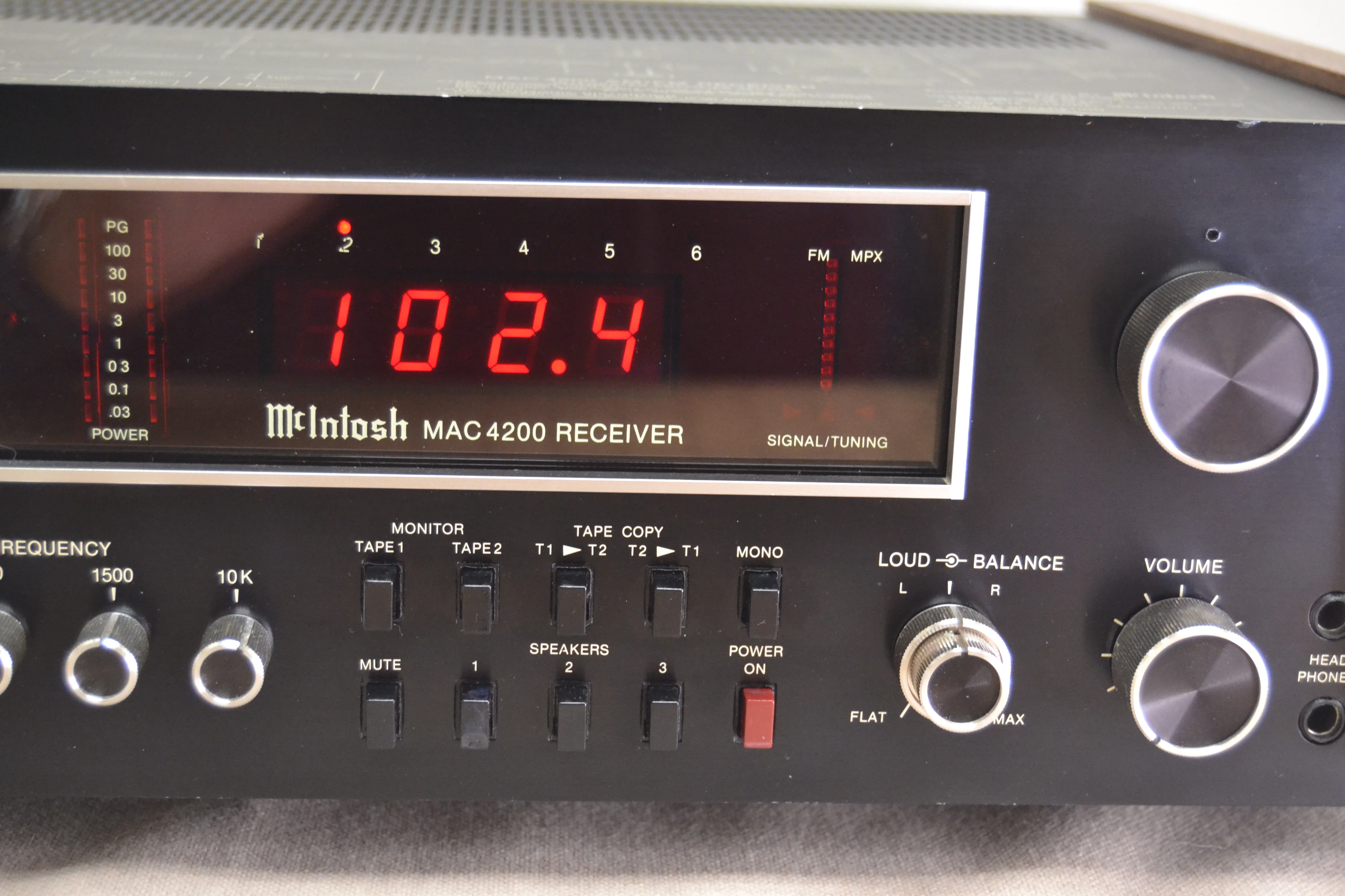 McIntosh MAC4200 Stereo Receiver * 75W RMS * Recapped and Rebuilt * 1986 - Image 4