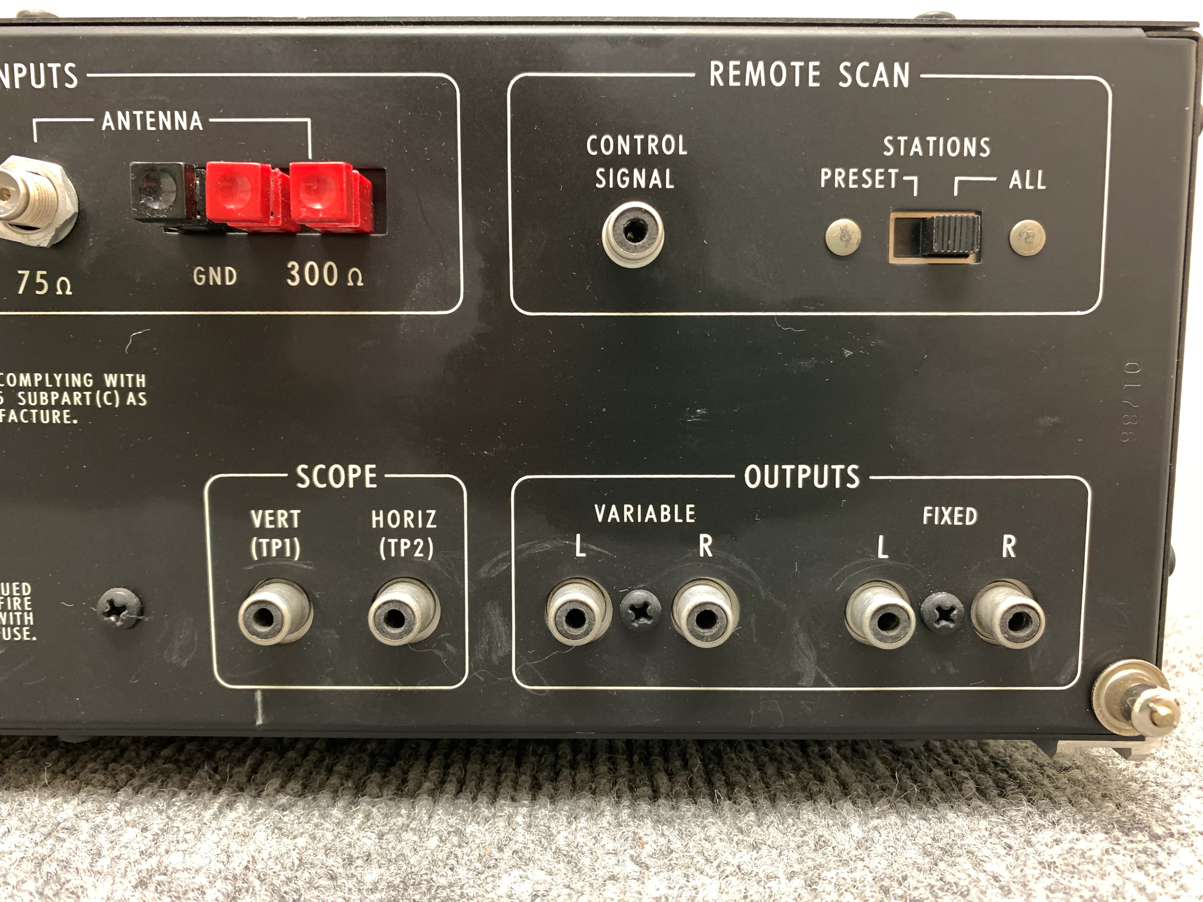McIntosh MR80 Digital FM Tuner (1980-82) * $150 Flat USA Shipping - Image 11