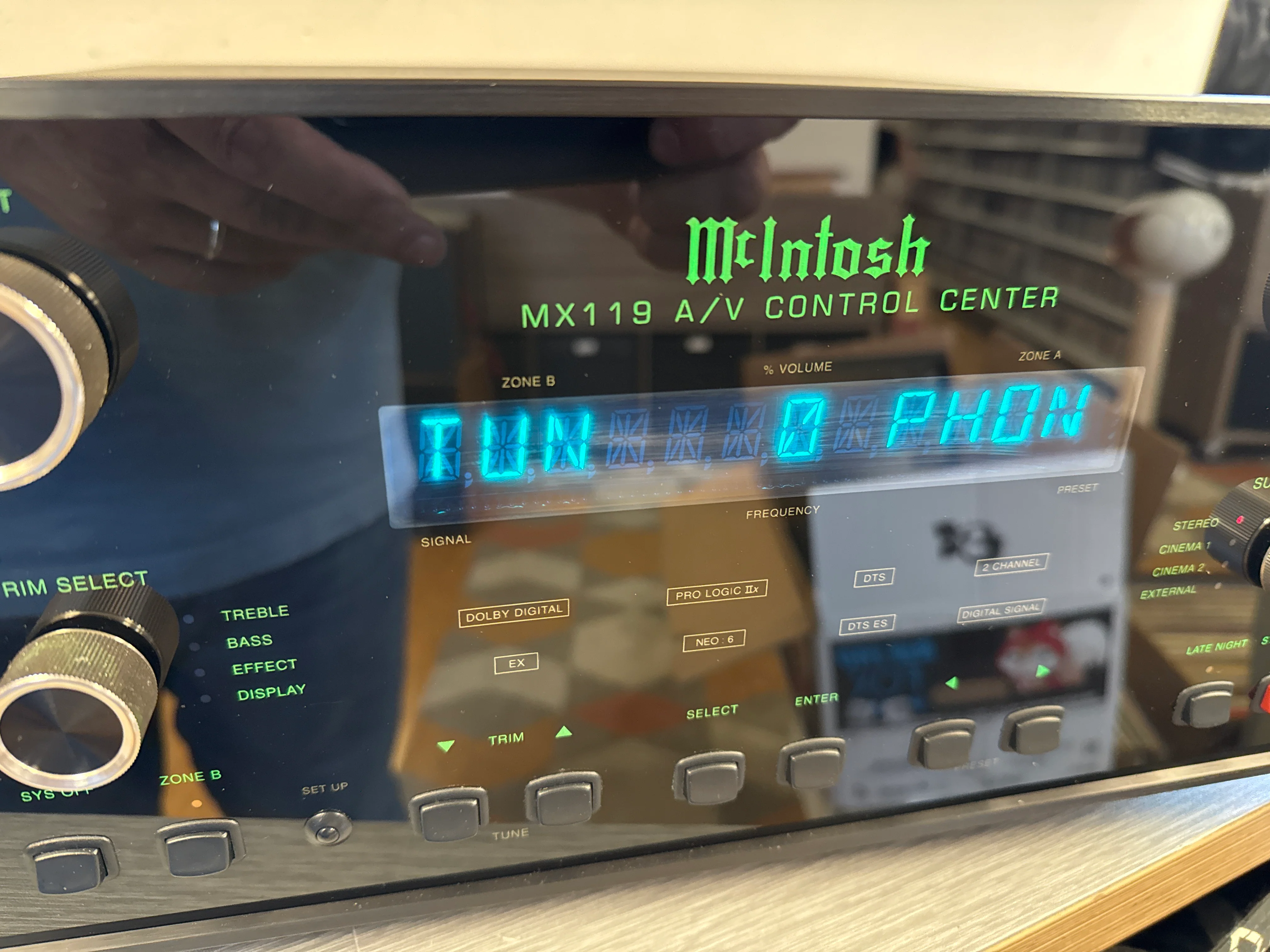 McIntosh MX-119 Stereo Preamplifier * Remote * Manual * Box * TM-1 Tuner Module - Image 3
