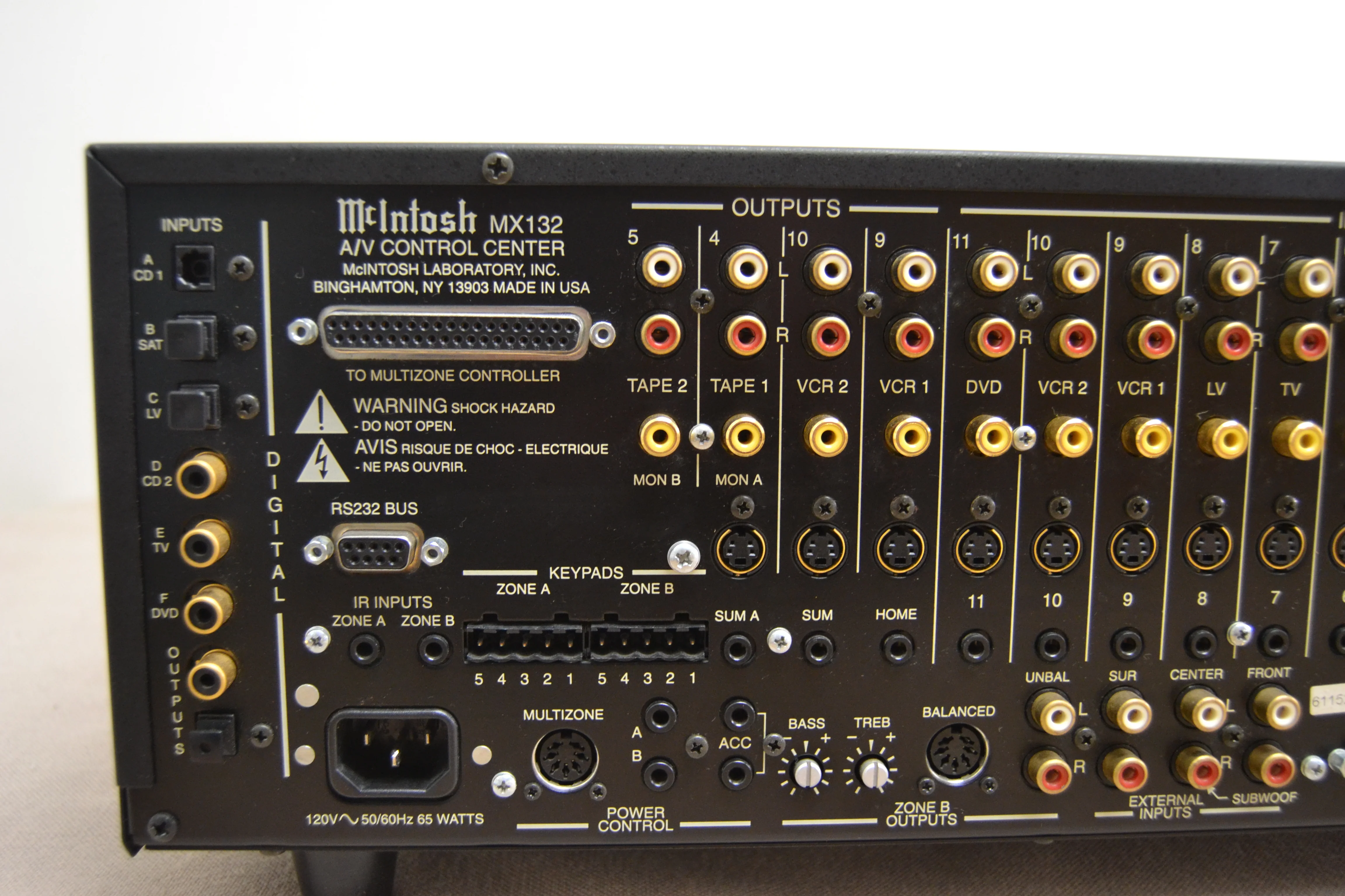 McIntosh MX-132 Stereo Control Center * Remote Control - Image 10