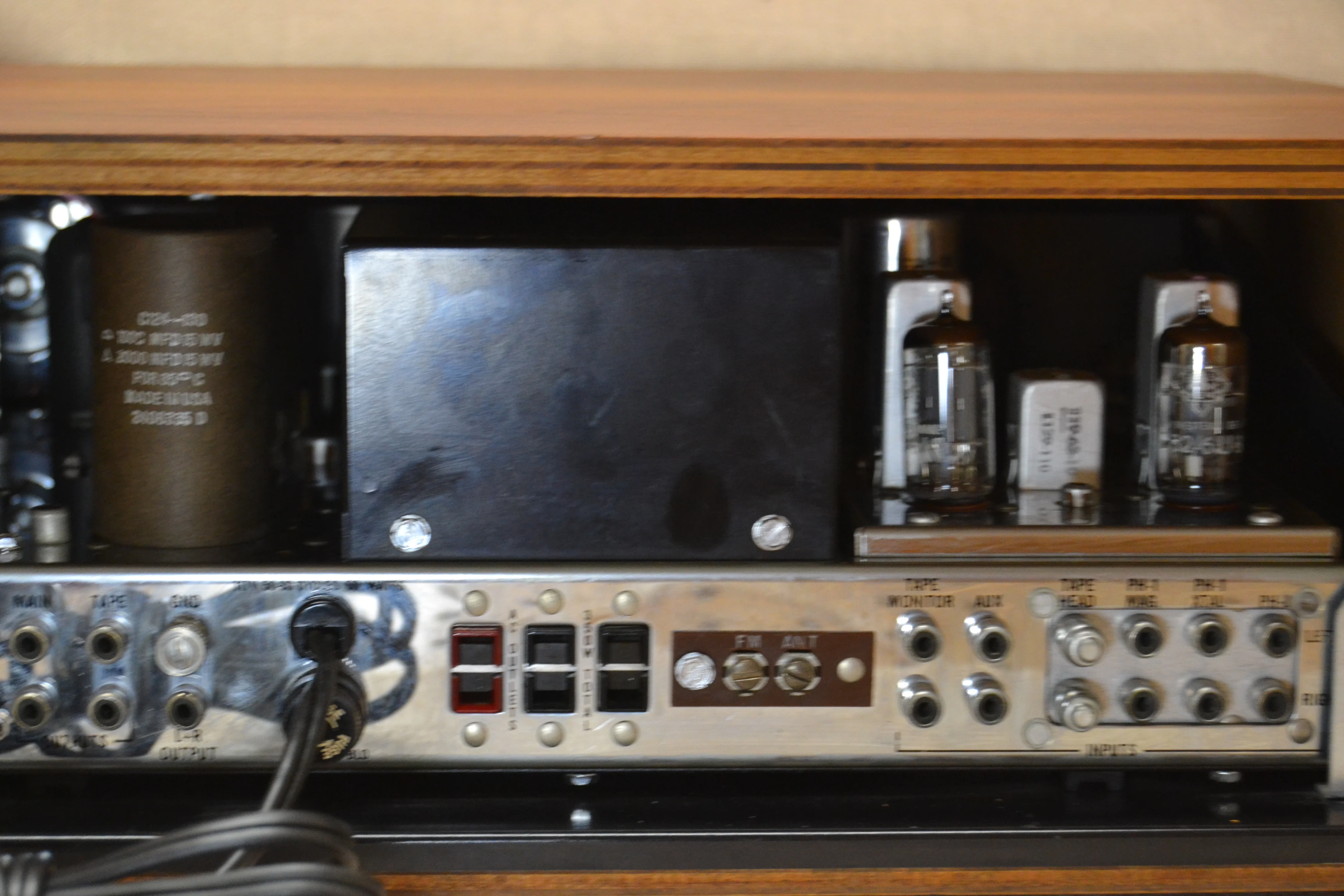 McIntosh MX110 Z Series ( Late ) 1963-1969 Preamplifier - Tuner * Fully Serviced * OEM Wood Case - Image 10
