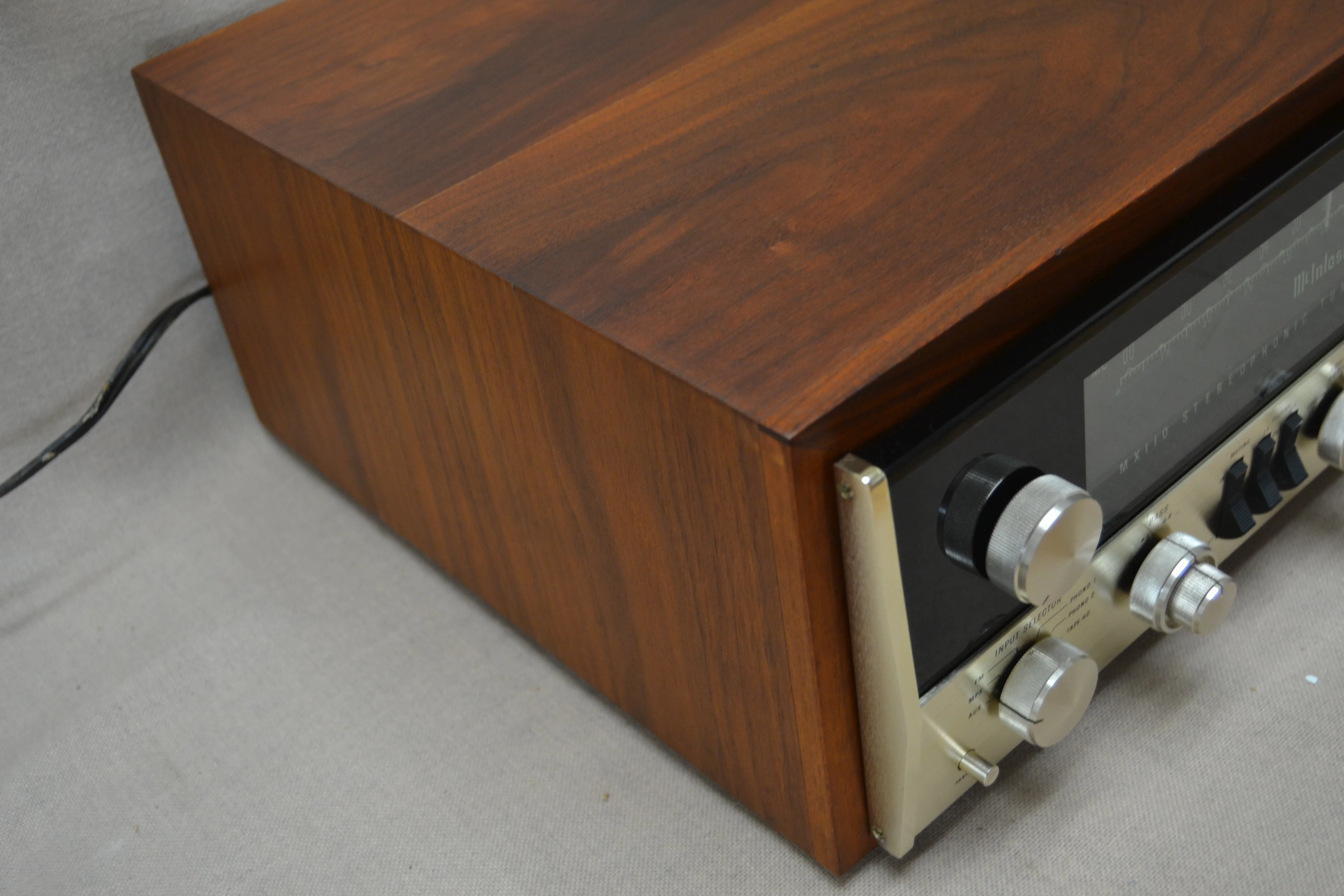 McIntosh MX110 Z Series ( Late ) 1963-1969 Preamplifier - Tuner * Fully Serviced * OEM Wood Case - Image 6
