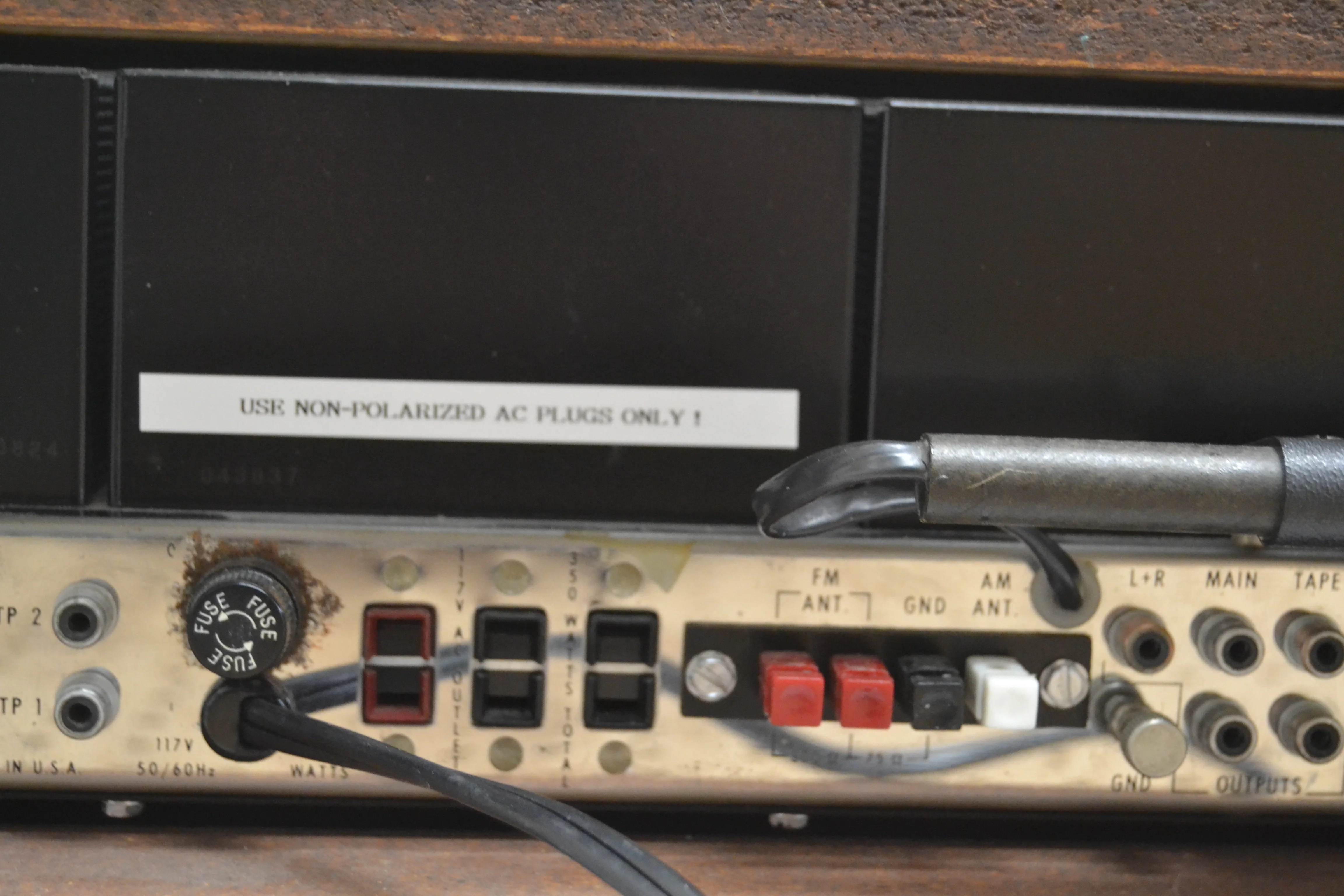McIntosh MX112 Stereo Preamplifier and Tuner * Original Wood Case - Image 12