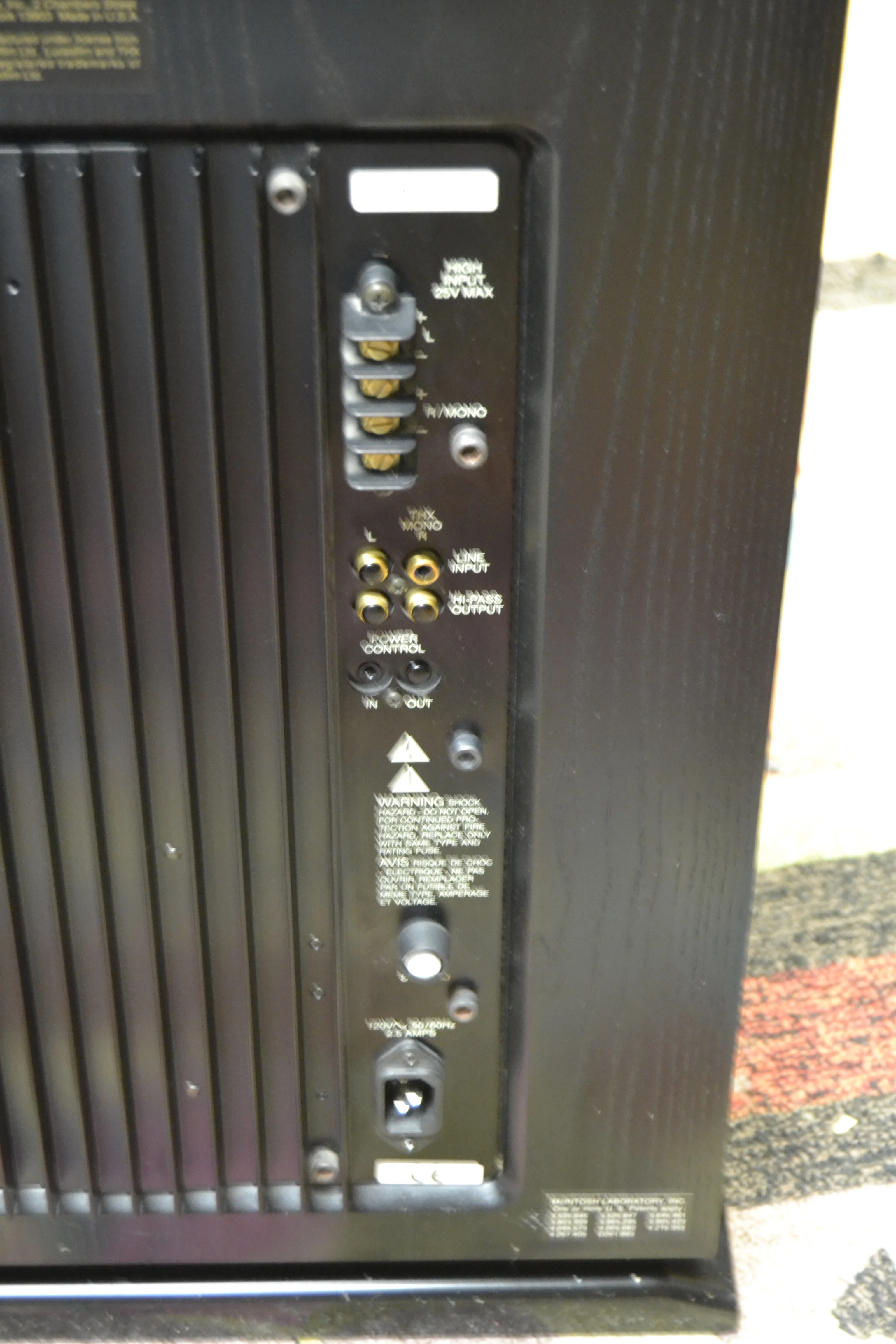 McIntosh SL1 Powered Subwoofer - Image 5