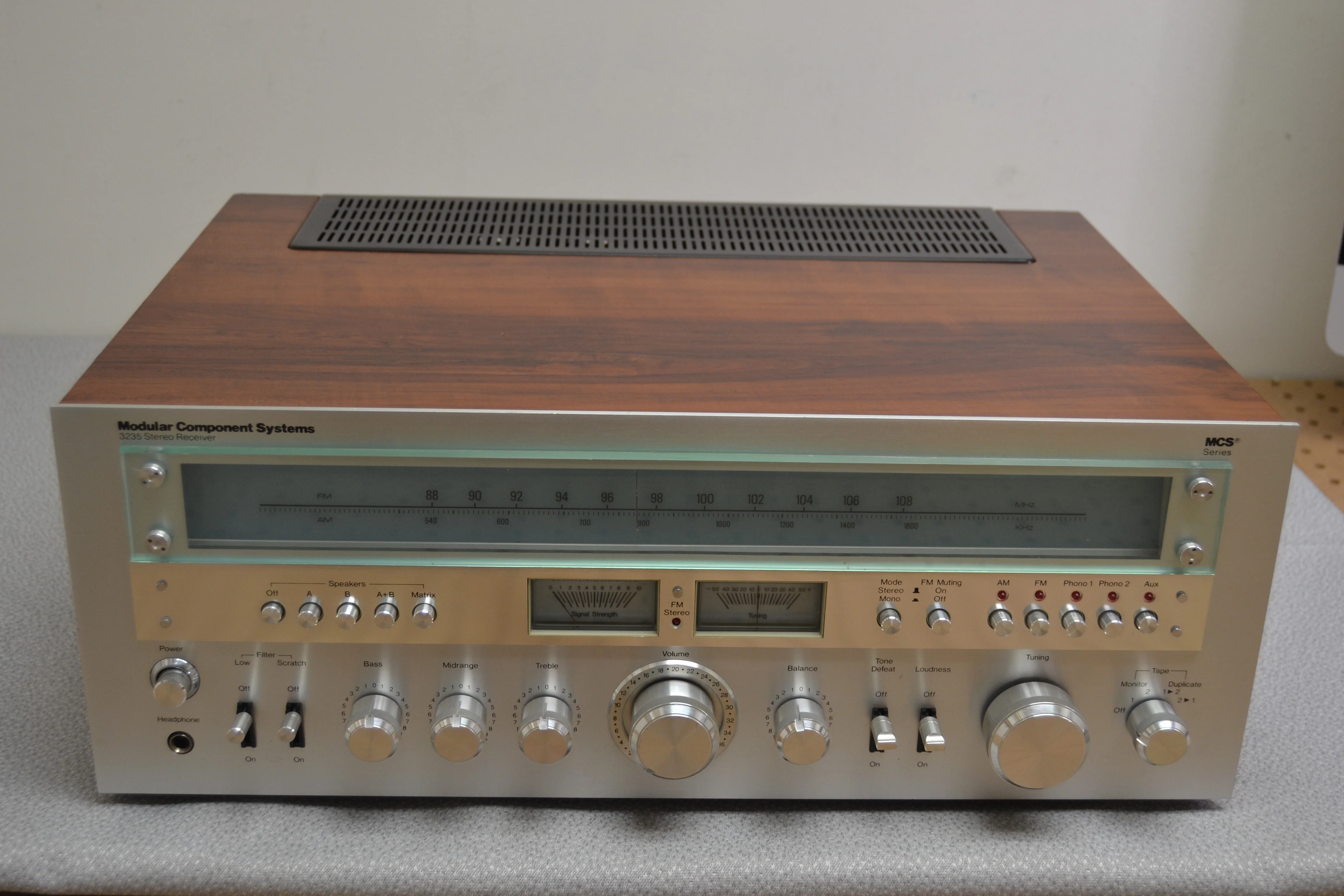 MCS 3235 Stereo Receiver * 35W RMS * 1979 - Image 2