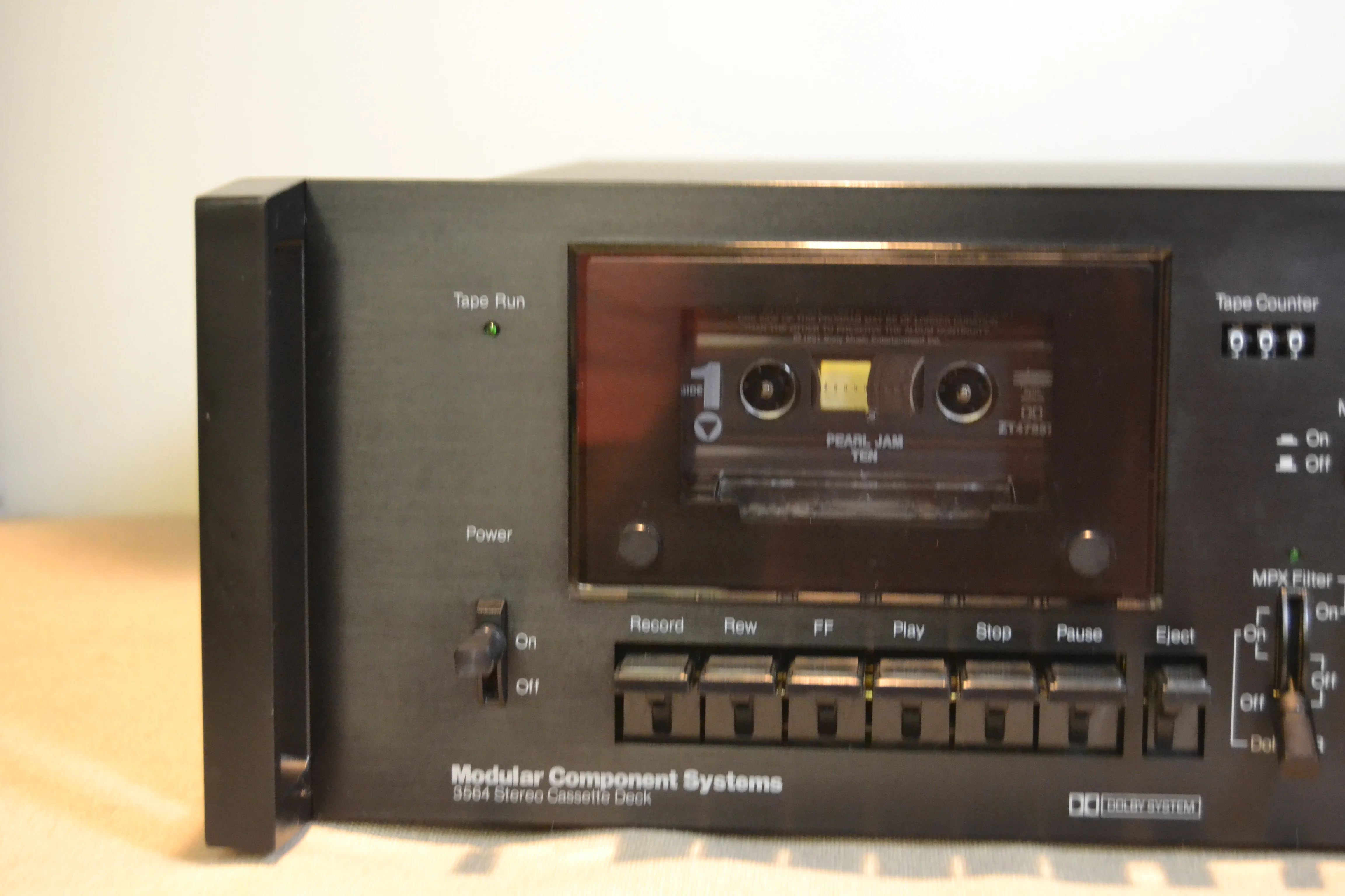 MCS 3564 Single Cassette Deck - Fully Serviced _ New Belts - Image 4