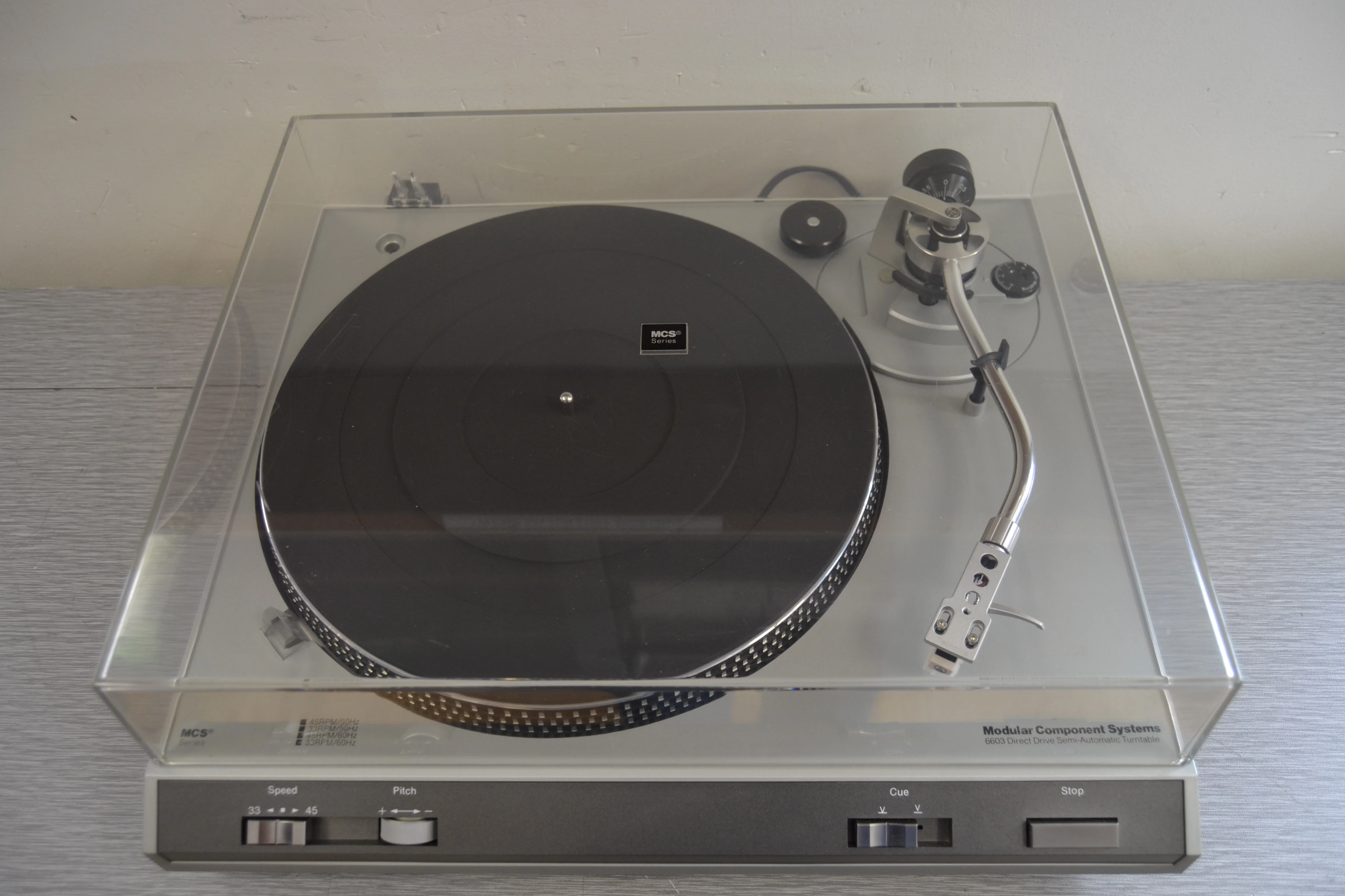 MCS 6603 Direct Drive Turntable * NEW Audio Technica Cartridge - Image 5